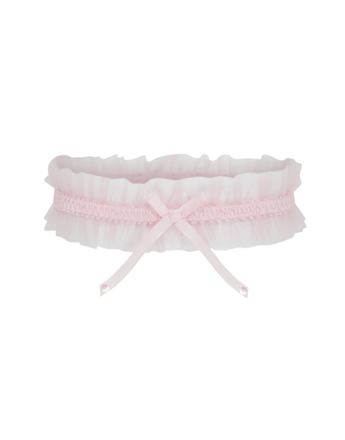 Quinny Garter Baby Pink/Sand | Agent Provocateur