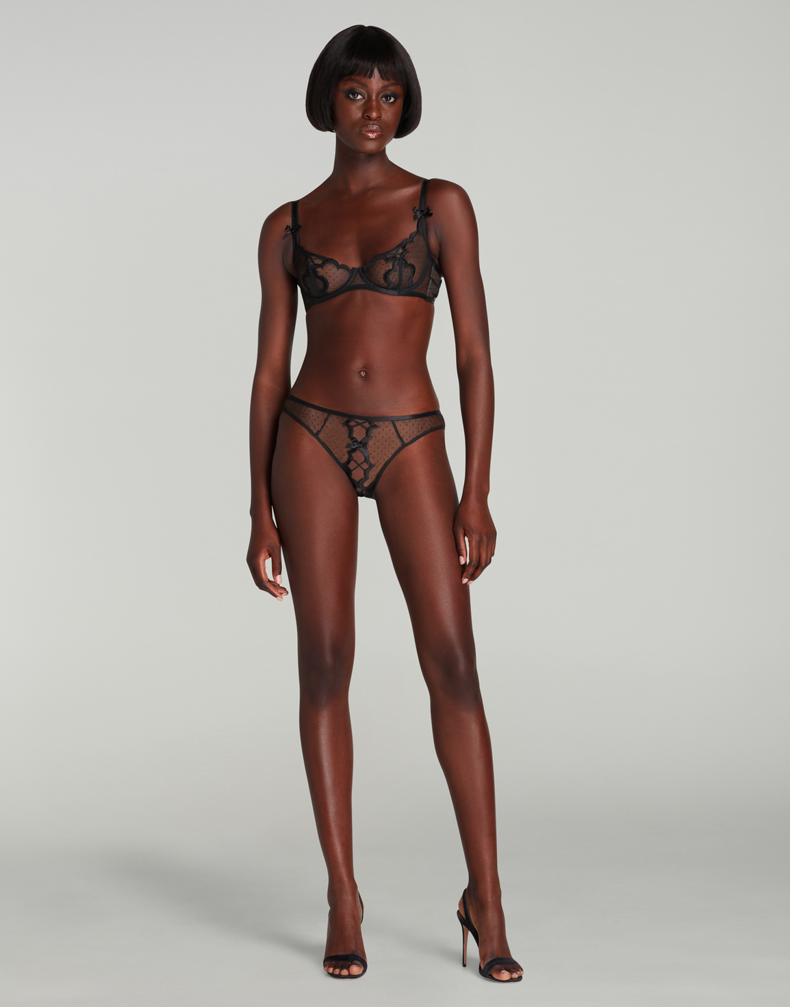 Katanah Ouvert Black | Agent Provocateur