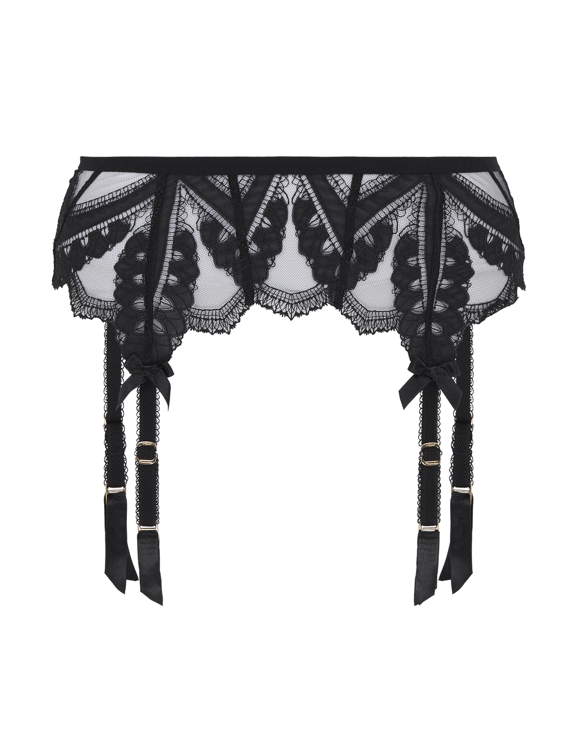 Alysia Suspender Black | Agent Provocateur