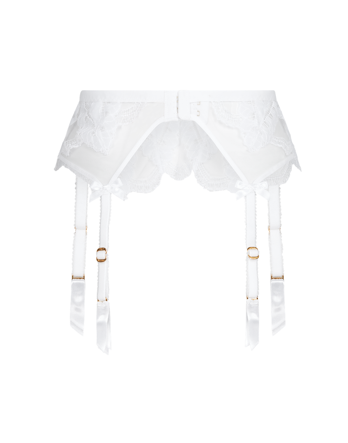 Alysia Suspender White | Agent Provocateur
