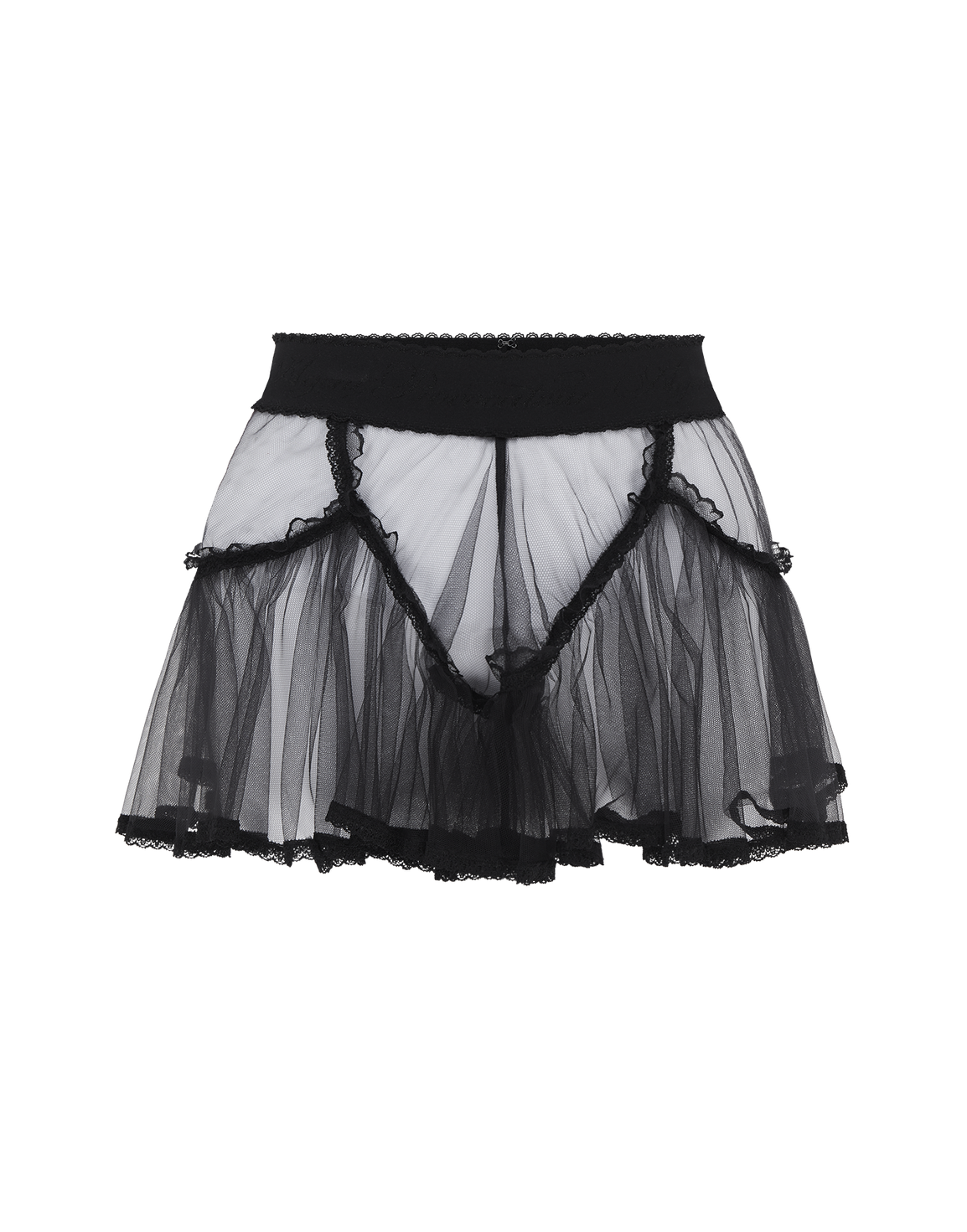 Alysia Mini Skirt Black | Agent Provocateur