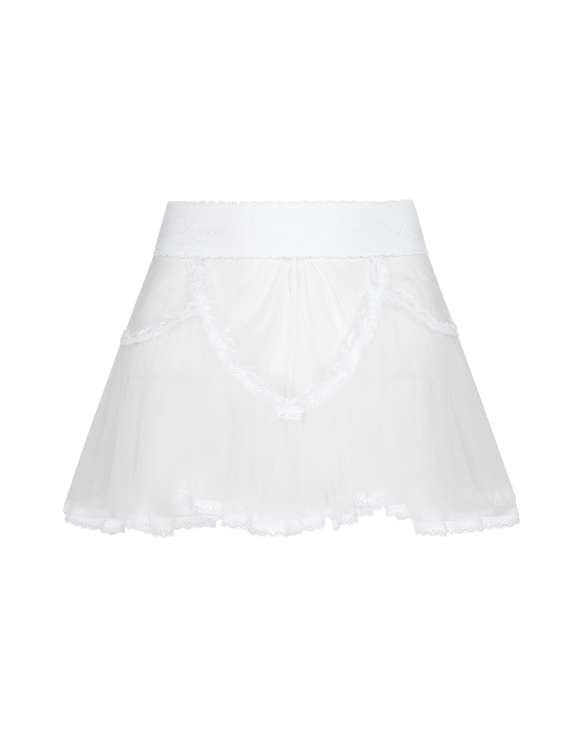 Alysia Mini Skirt White | Agent Provocateur