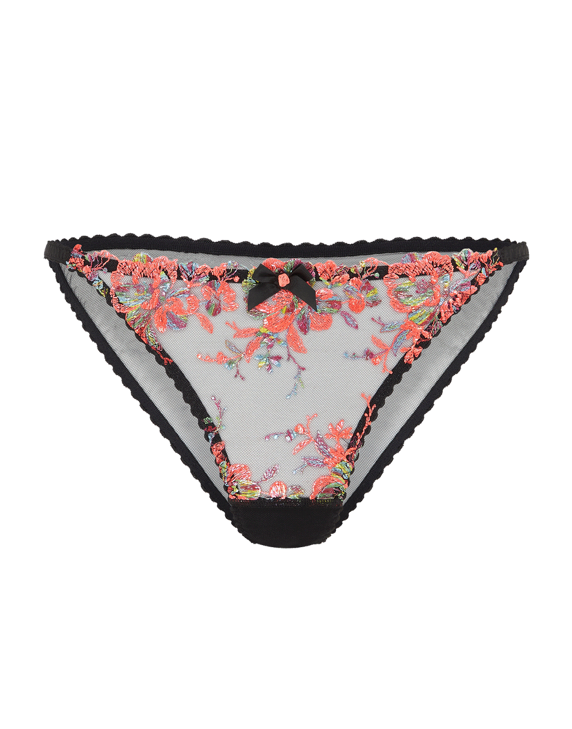 Lexx Full Brief Black/Neon Orange | Agent Provocateur