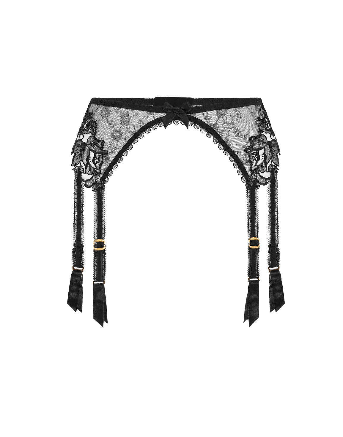 Violah Suspender Black | Agent Provocateur