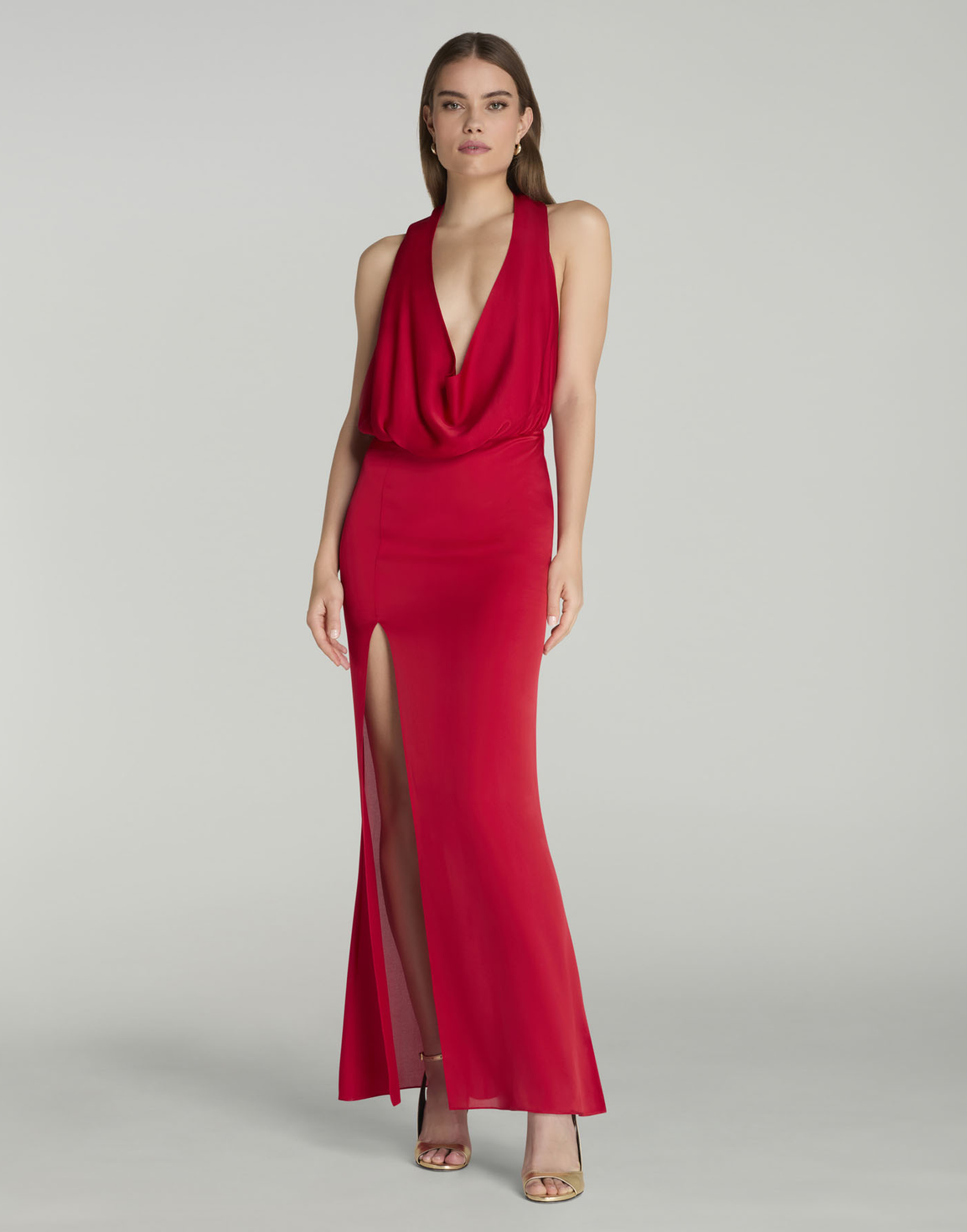 Meriah Maxi Dress Red | Agent Provocateur