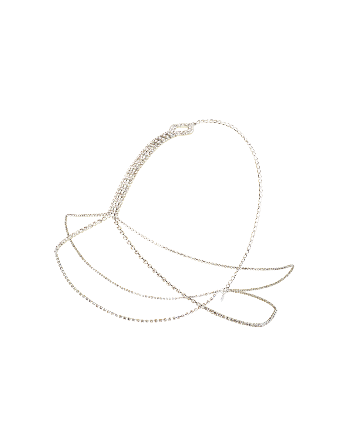 Laynie Headpiece Silver | Agent Provocateur