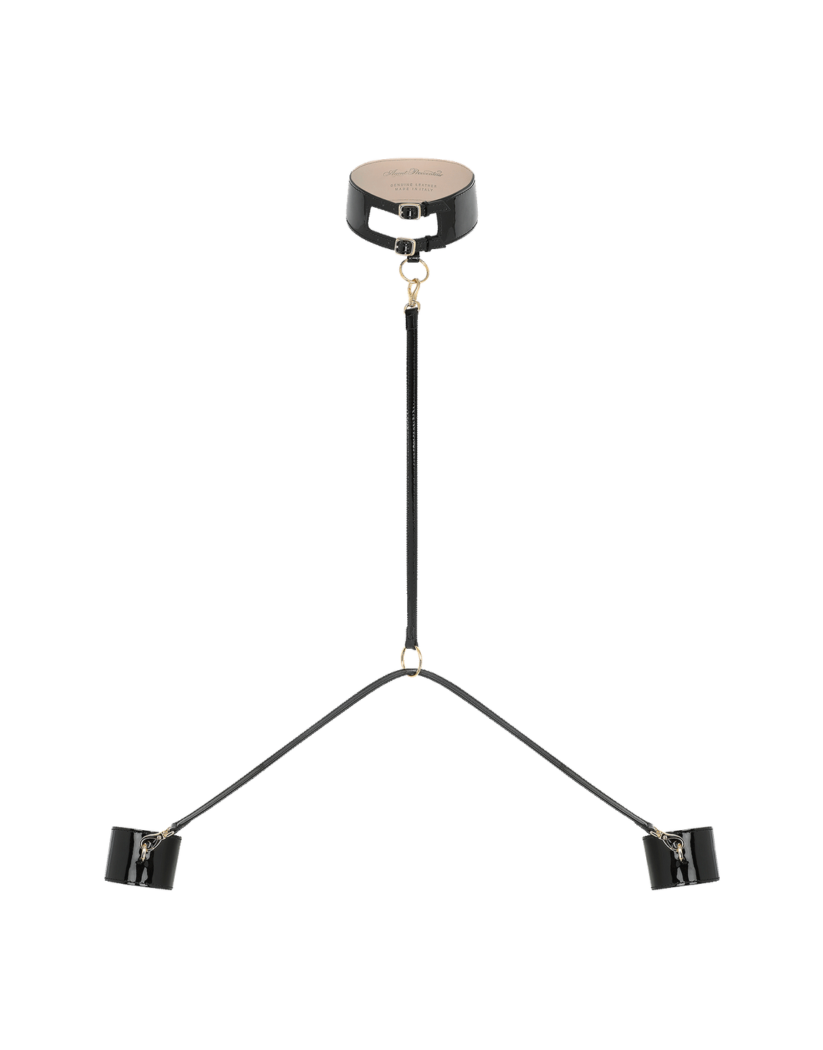 Mary Jane Choker & Cuff Set Black | Agent Provocateur