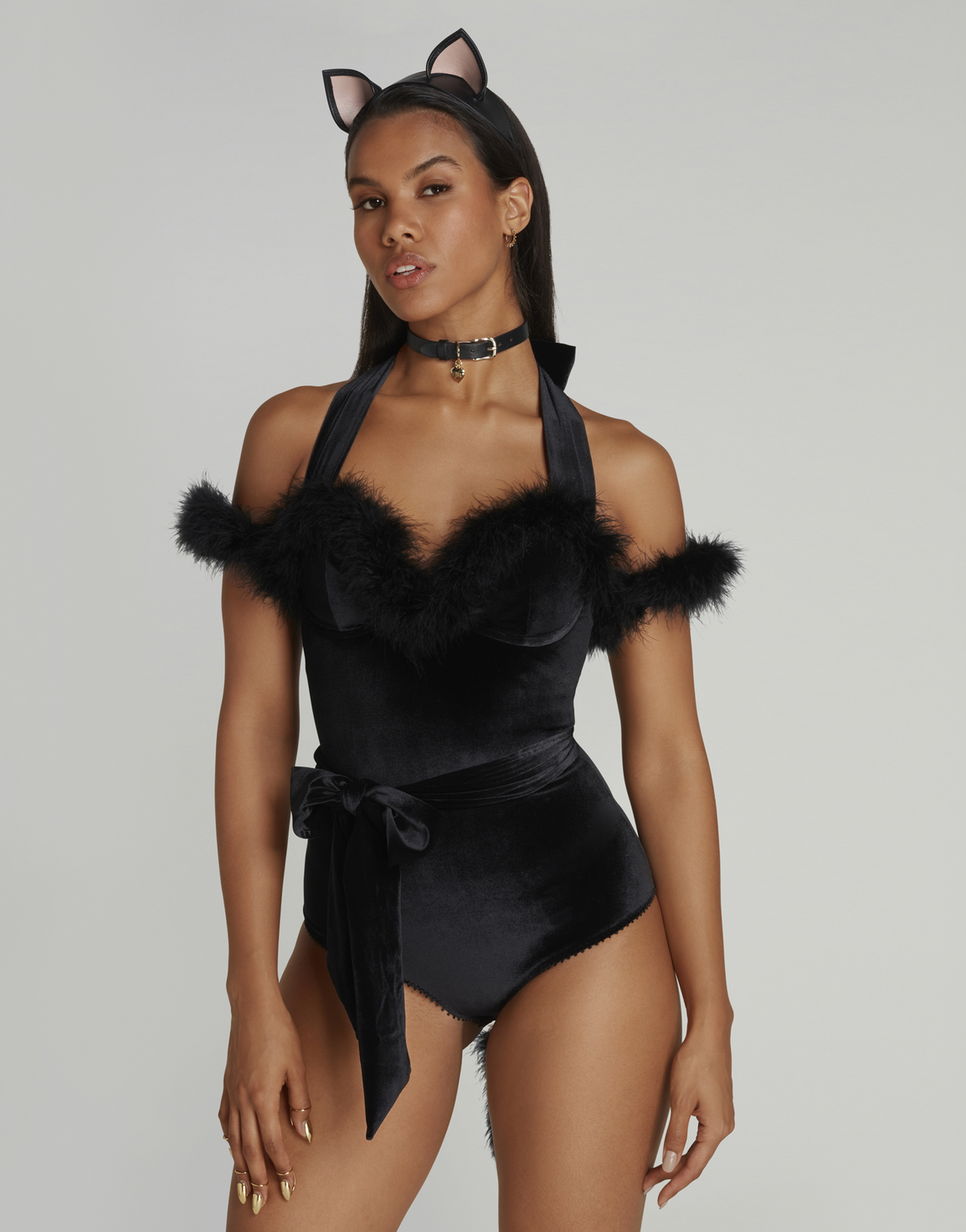 Kitykat Choker Black | Agent Provocateur