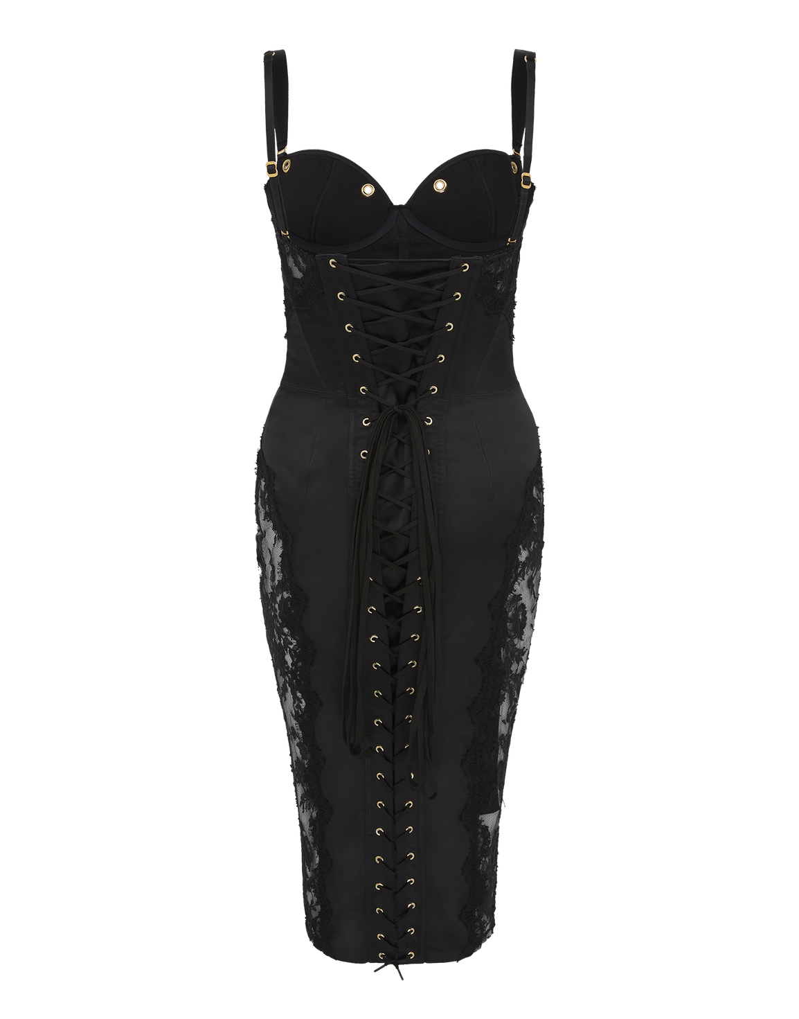 Gretta Midi Dress Black | Agent Provocateur