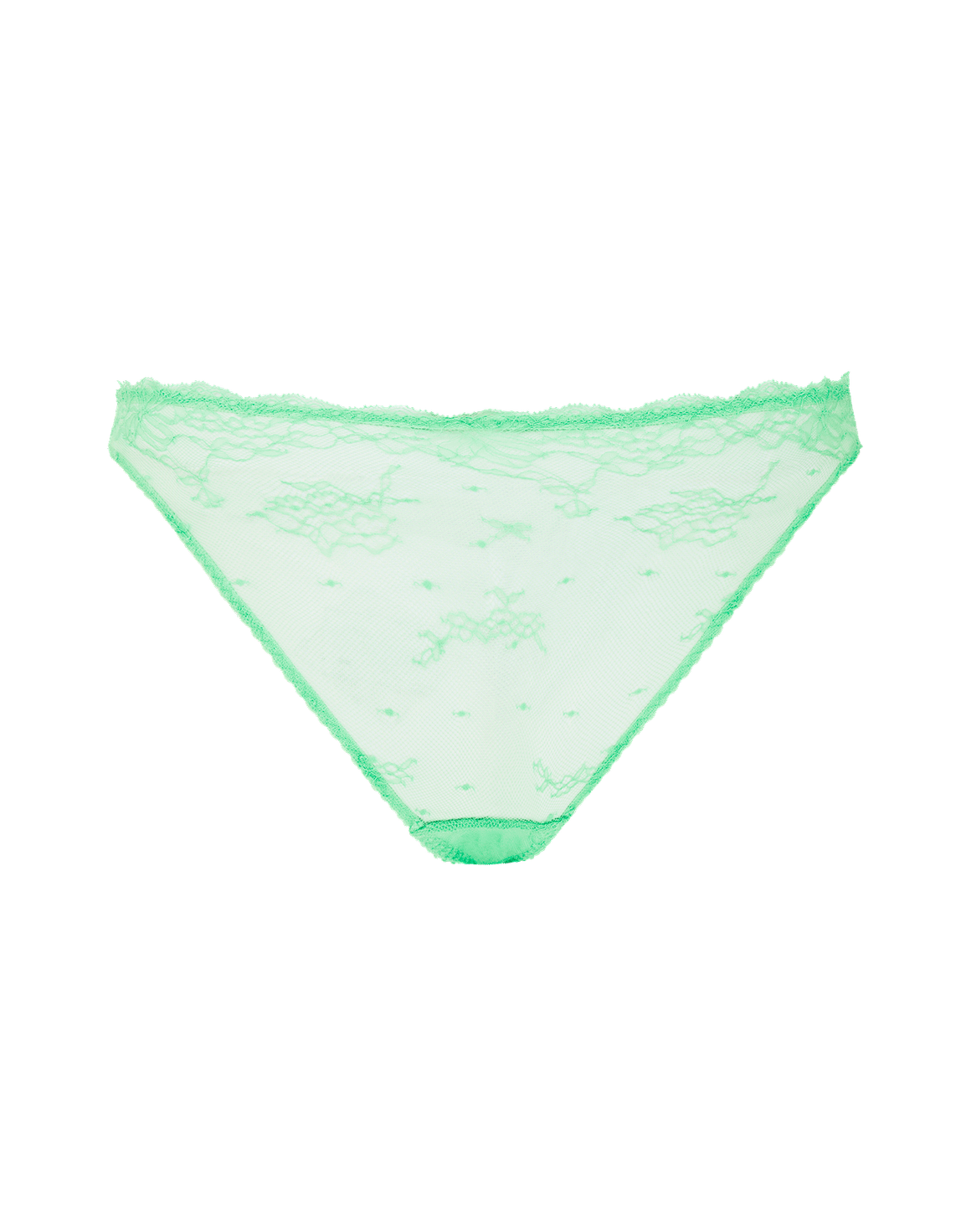 Isedora Full Brief Green/Neon Orange | Agent Provocateur