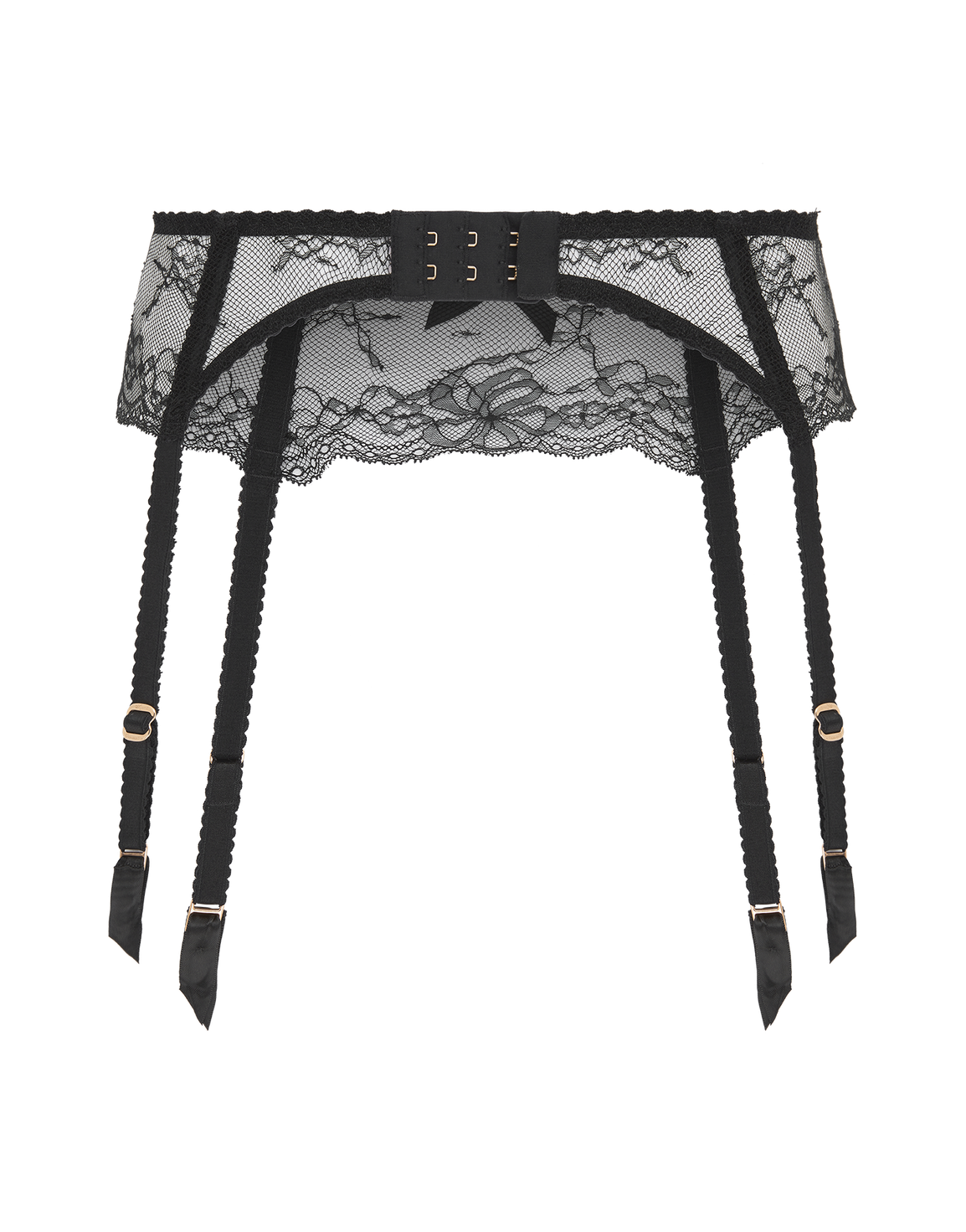 Isedora Suspender Black | Agent Provocateur