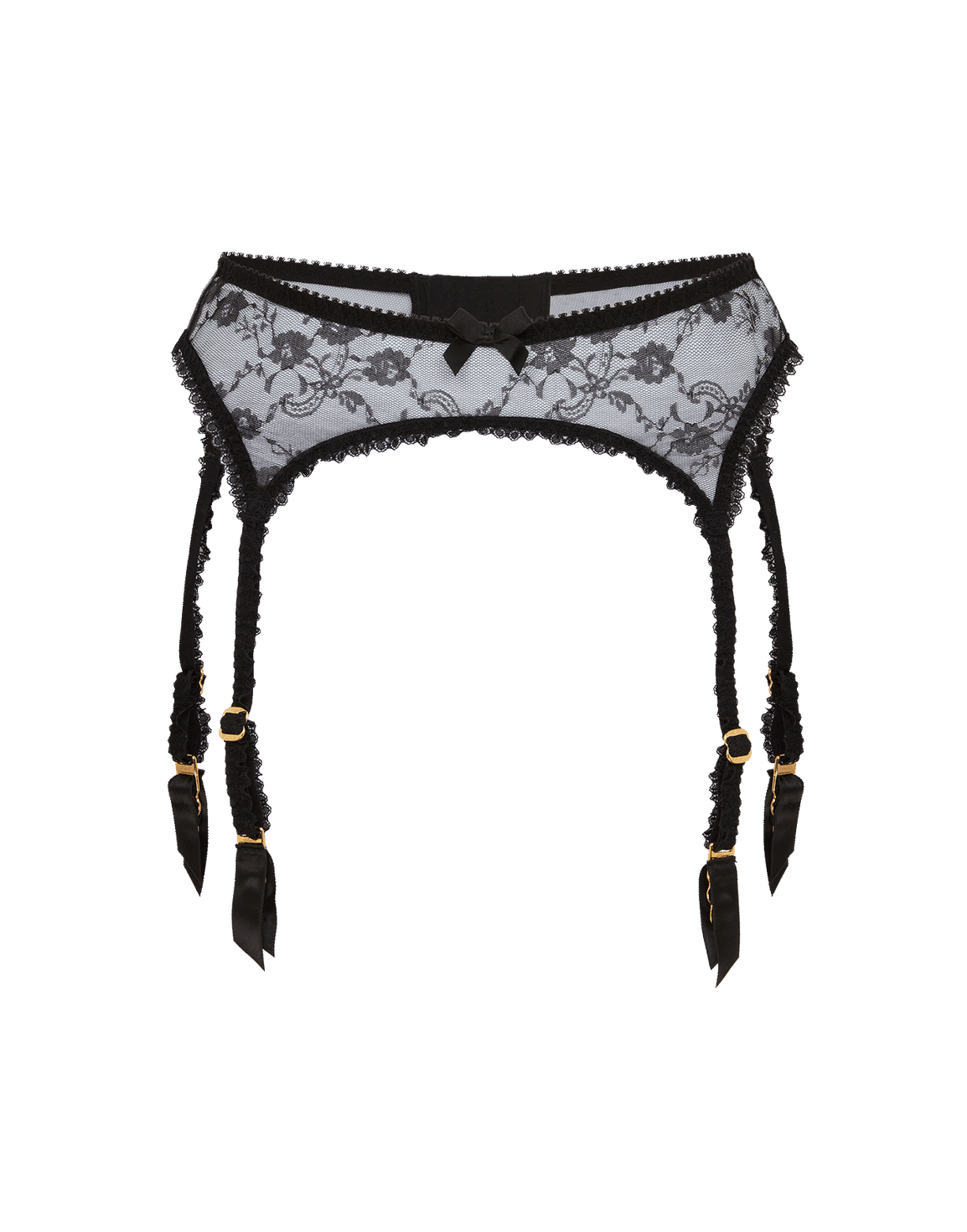 Laily Suspender Deep Black | Agent Provocateur