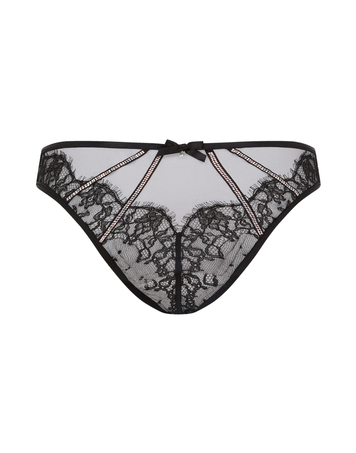 Caitriona Full Brief Black/Iridescent | Agent Provocateur