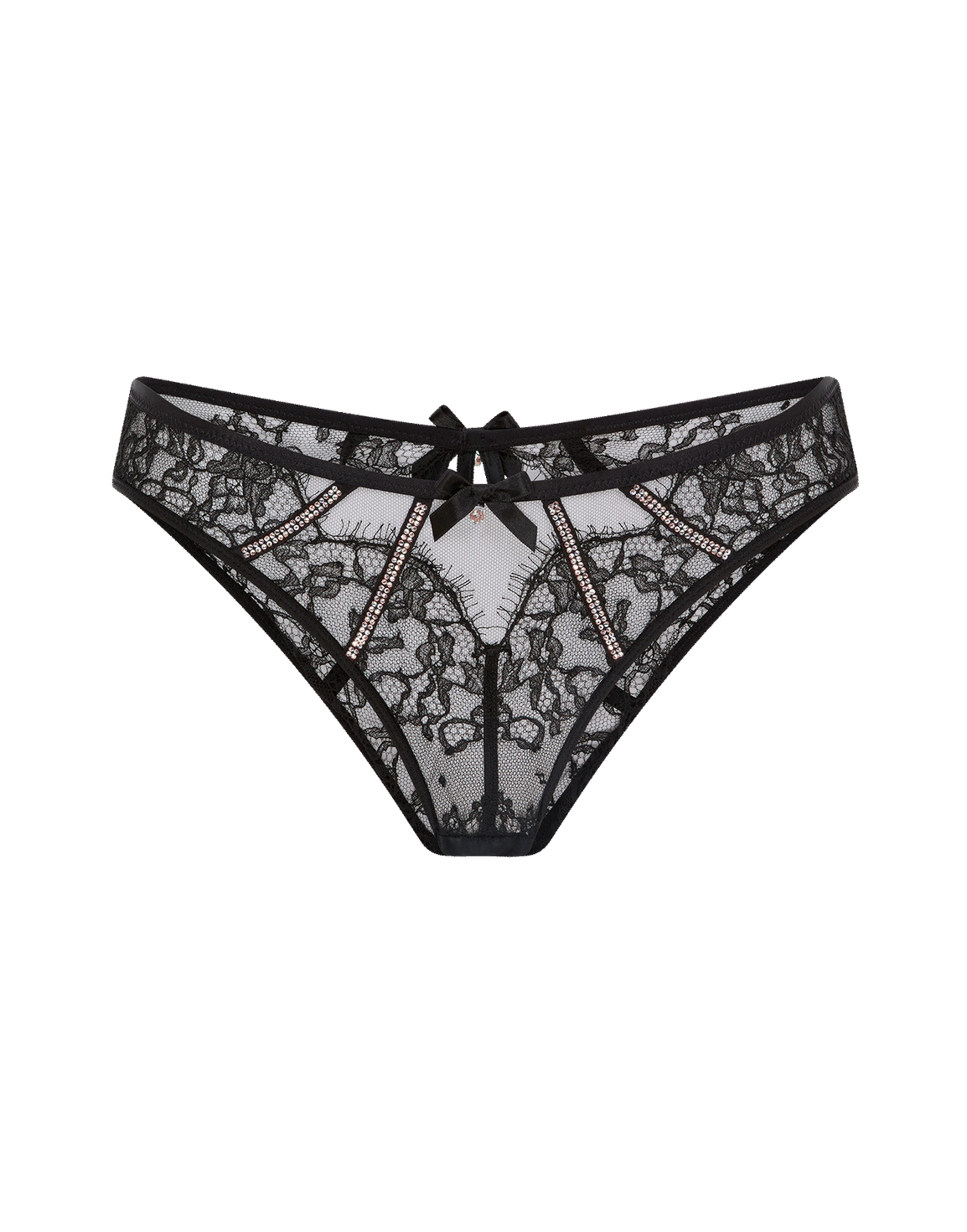 Caitriona Ouvert Black/Iridescent | Agent Provocateur