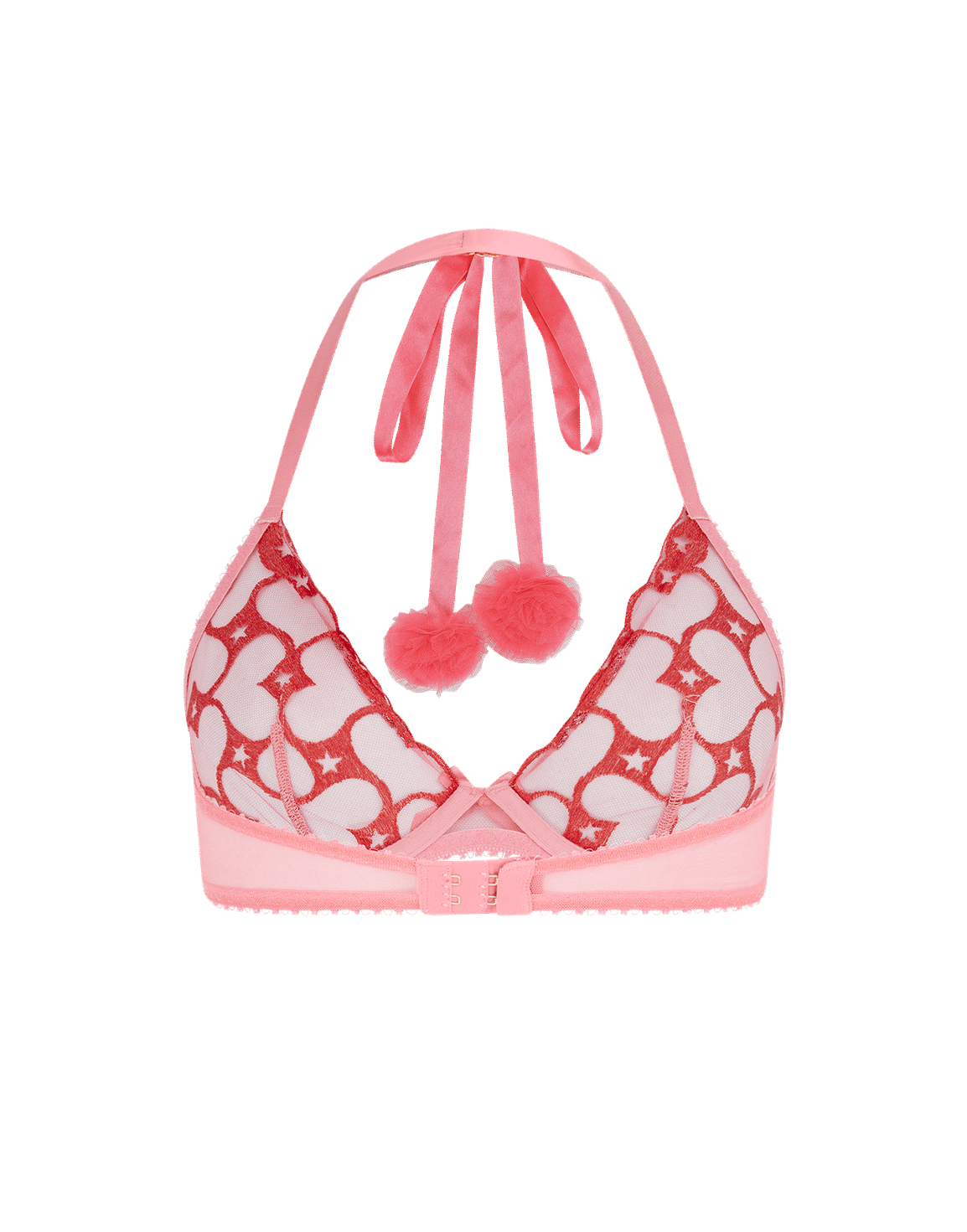 Bobbi Plunge Underwired Bra Pink | Agent Provocateur