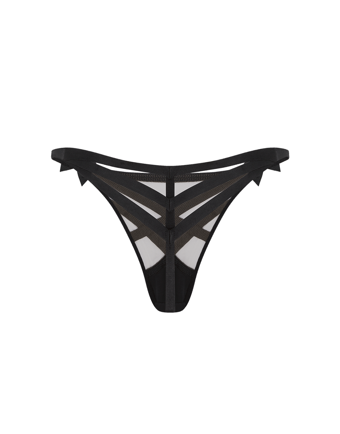 Briella Thong Black/Sand | Agent Provocateur