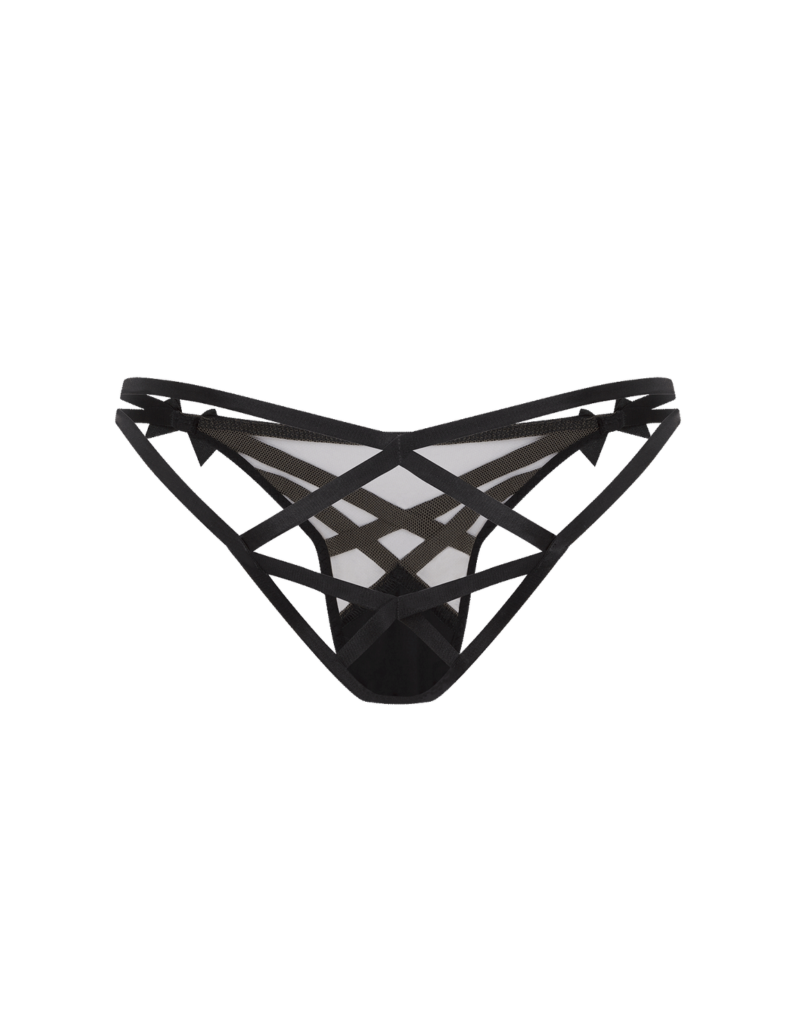 Briella Ouvert Black/Sand | Agent Provocateur