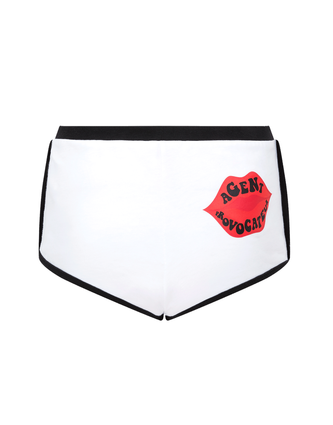 Janette Pyjama Briefs White/Red/Black | Agent Provocateur