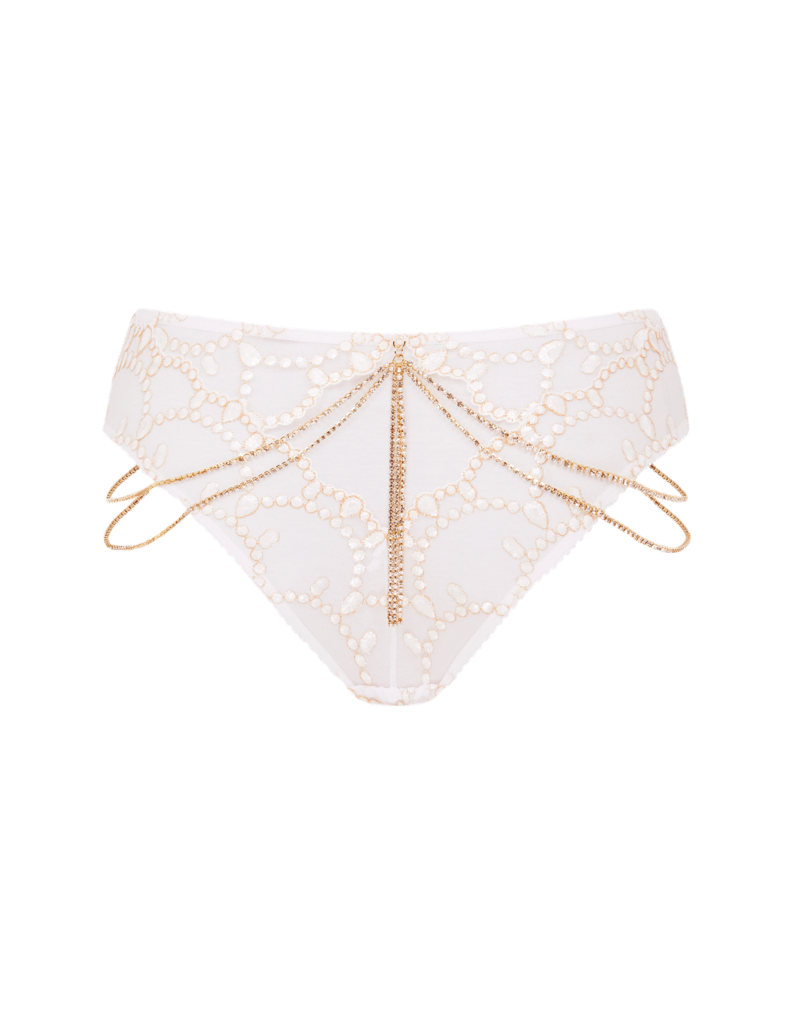 Velvetta Full Brief Pearl | Agent Provocateur