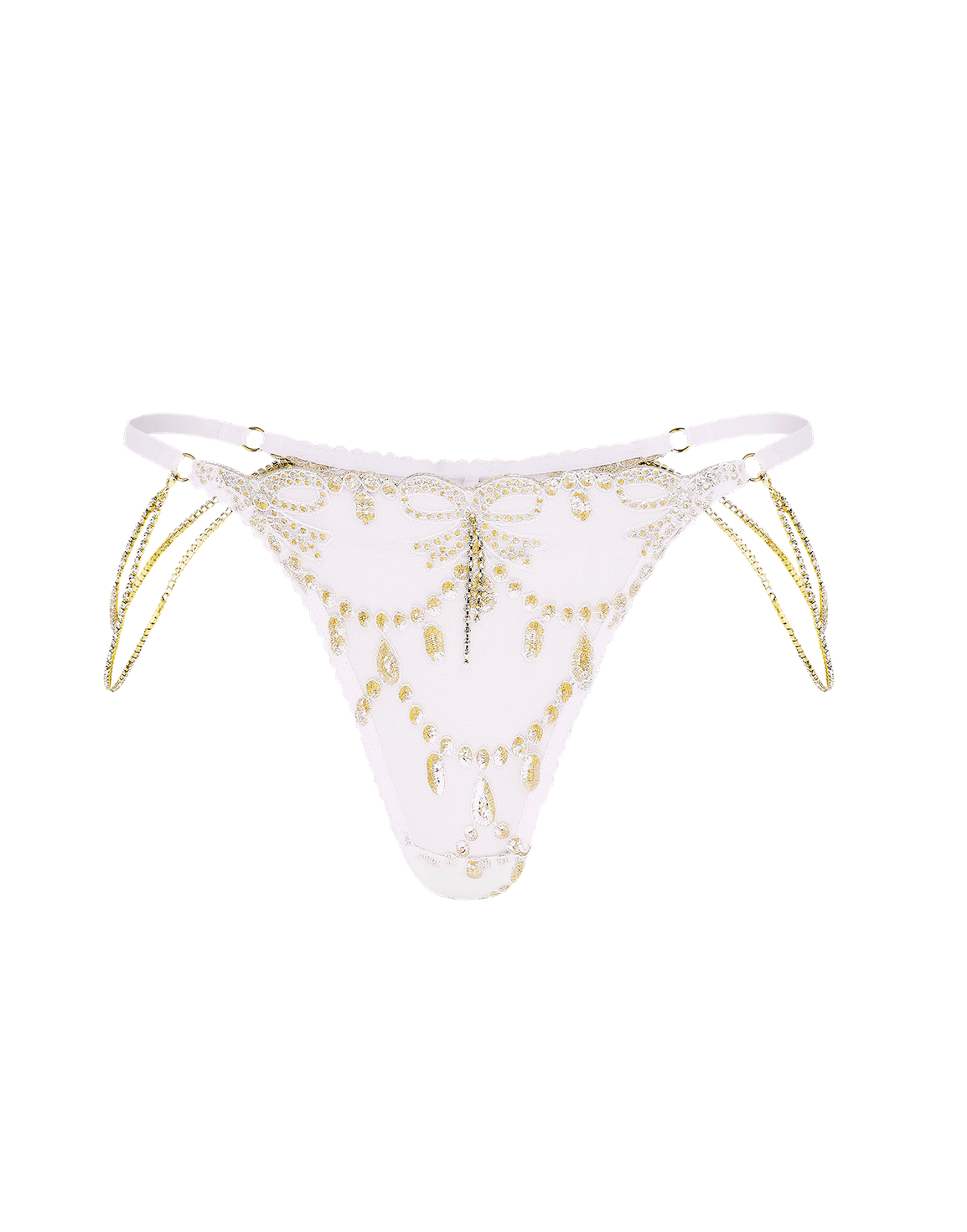 Velvetta Thong Pearl | Agent Provocateur