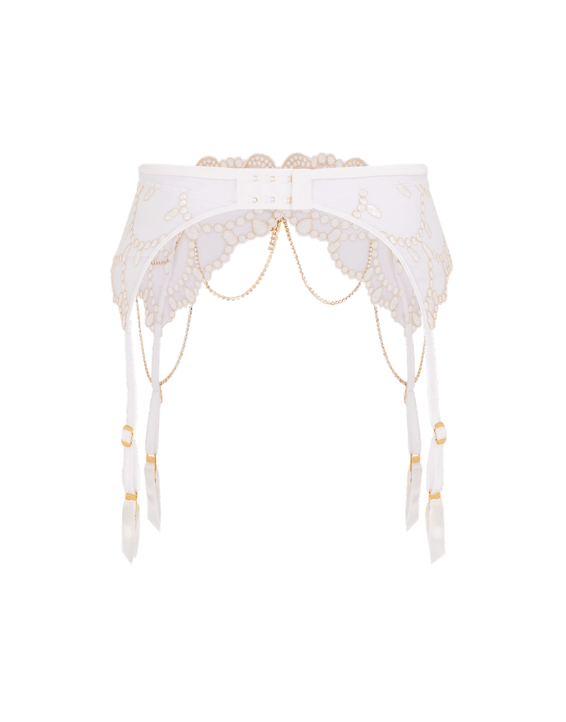 Velvetta Suspender Pearl | Agent Provocateur