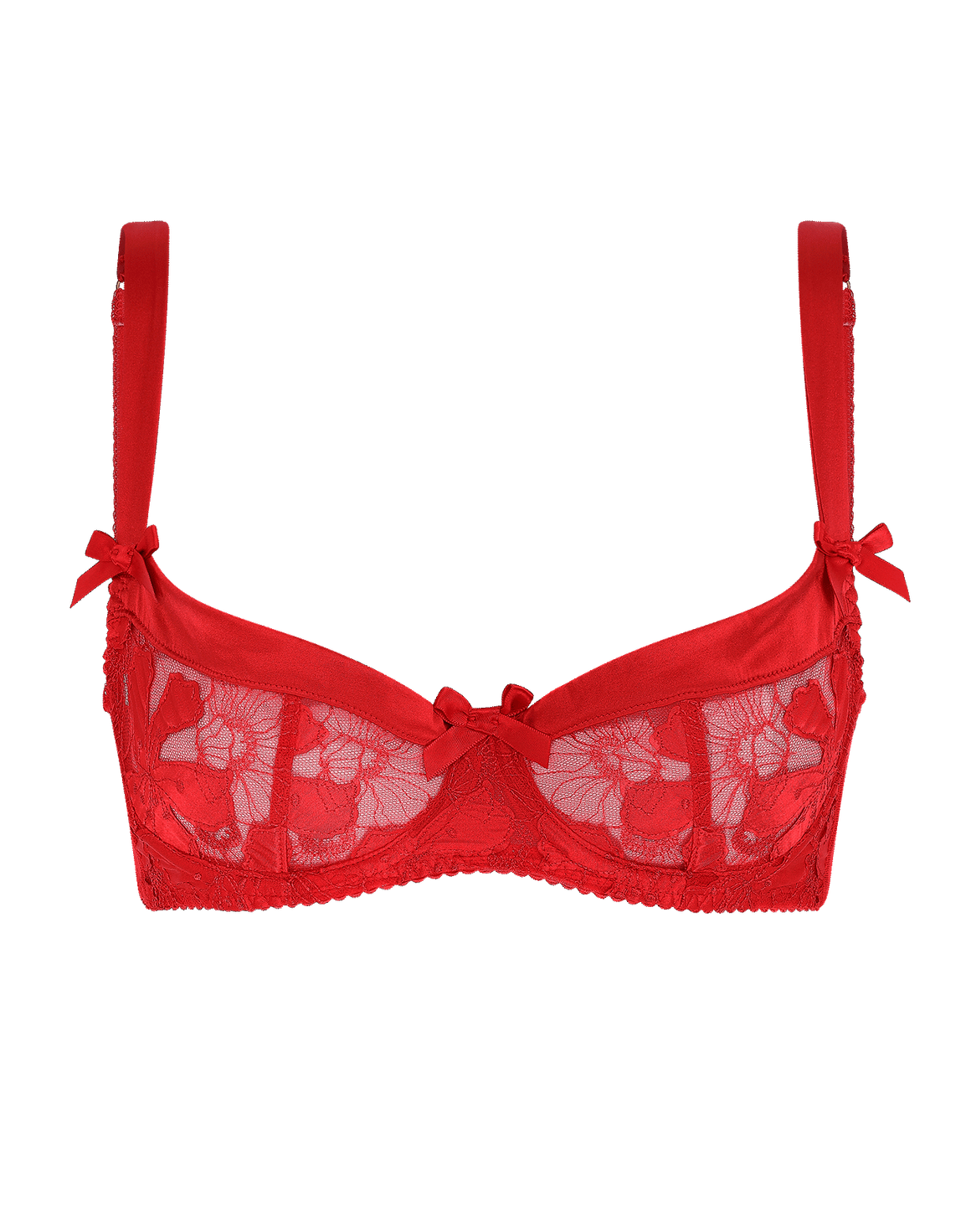 Ettah Plunge Balconette Bra Red | Agent Provocateur