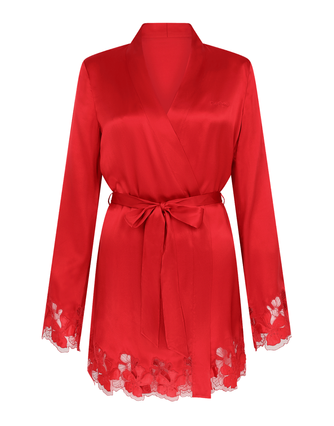 Ettah Short Dressing Gown Red | Agent Provocateur