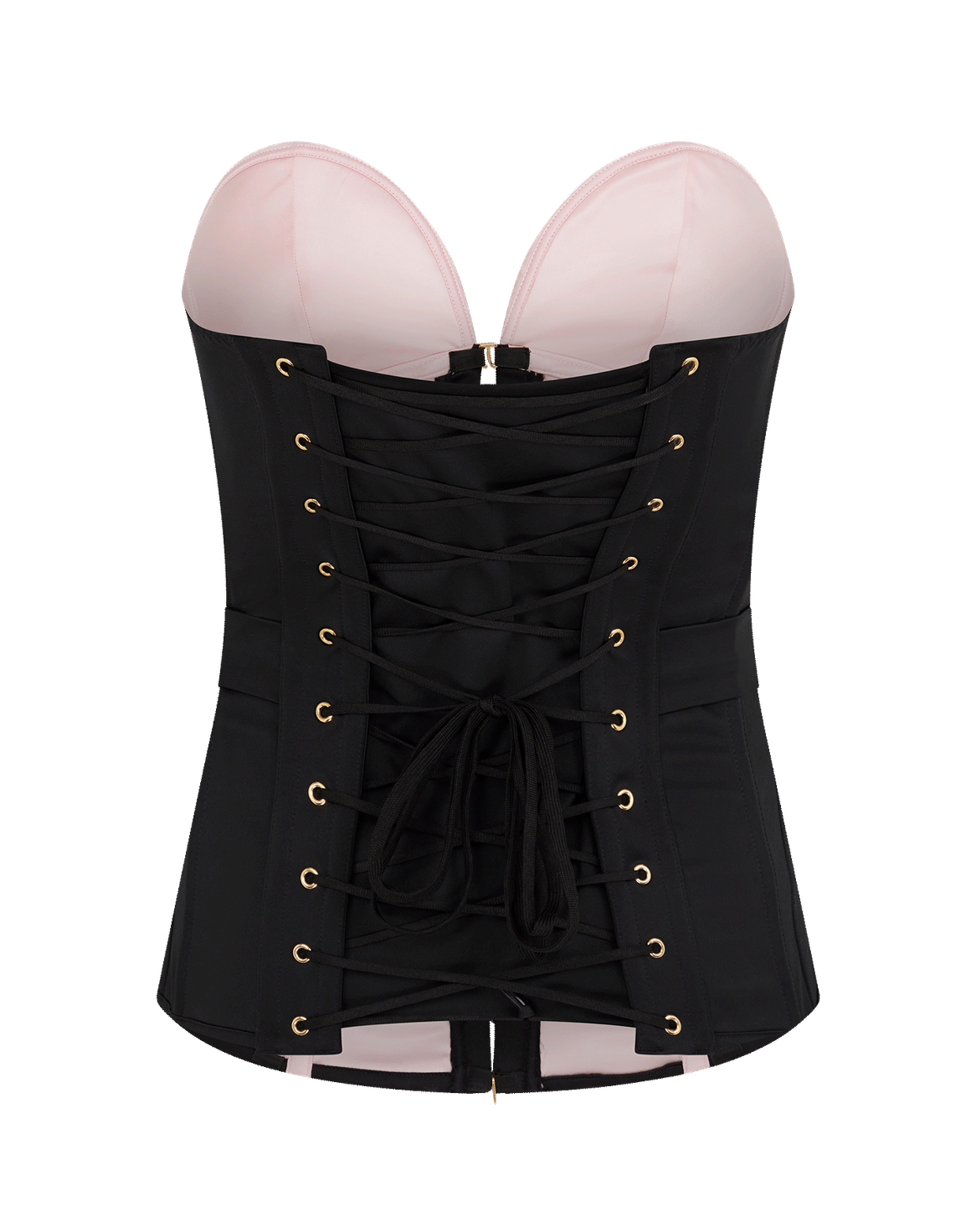 Honie Corset Black/Baby Pink | Agent Provocateur