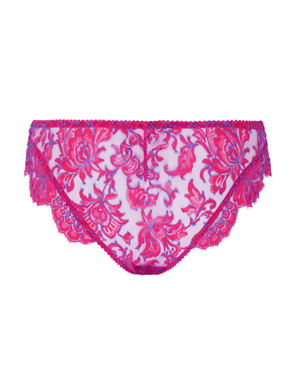 Emiliana Full Brief Magenta/Blue | Agent Provocateur