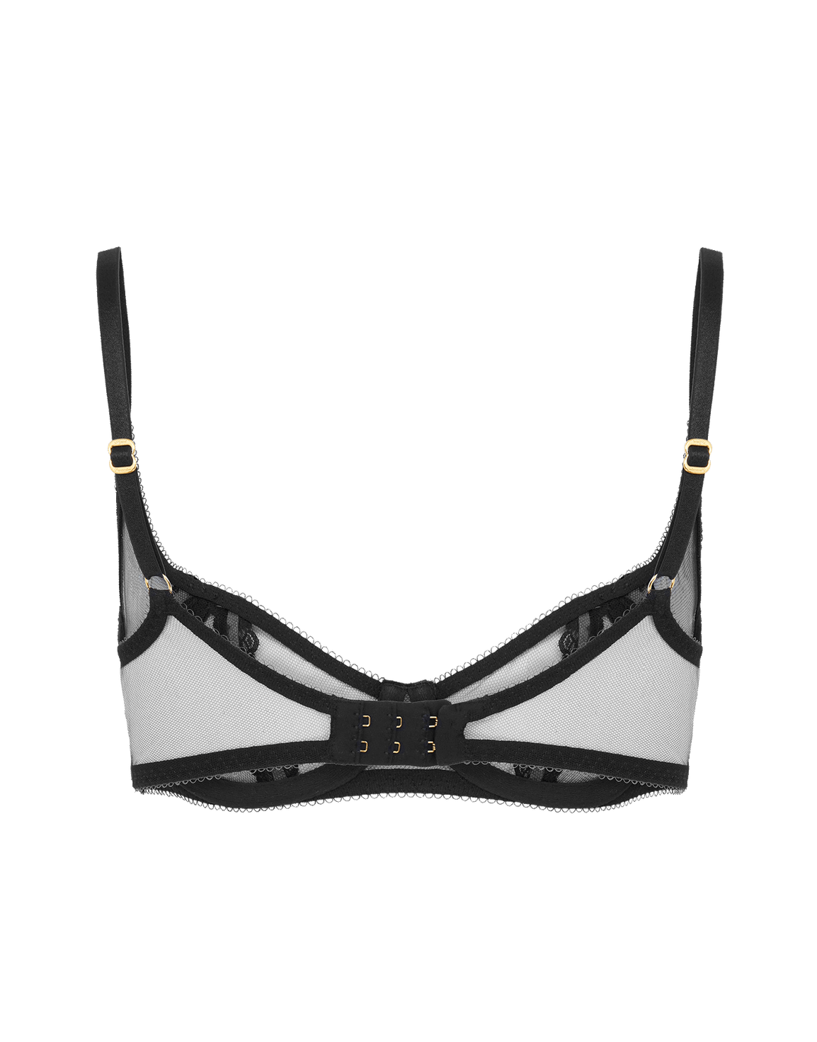 Zarie Demi Cup Underwired Bra Black | Agent Provocateur
