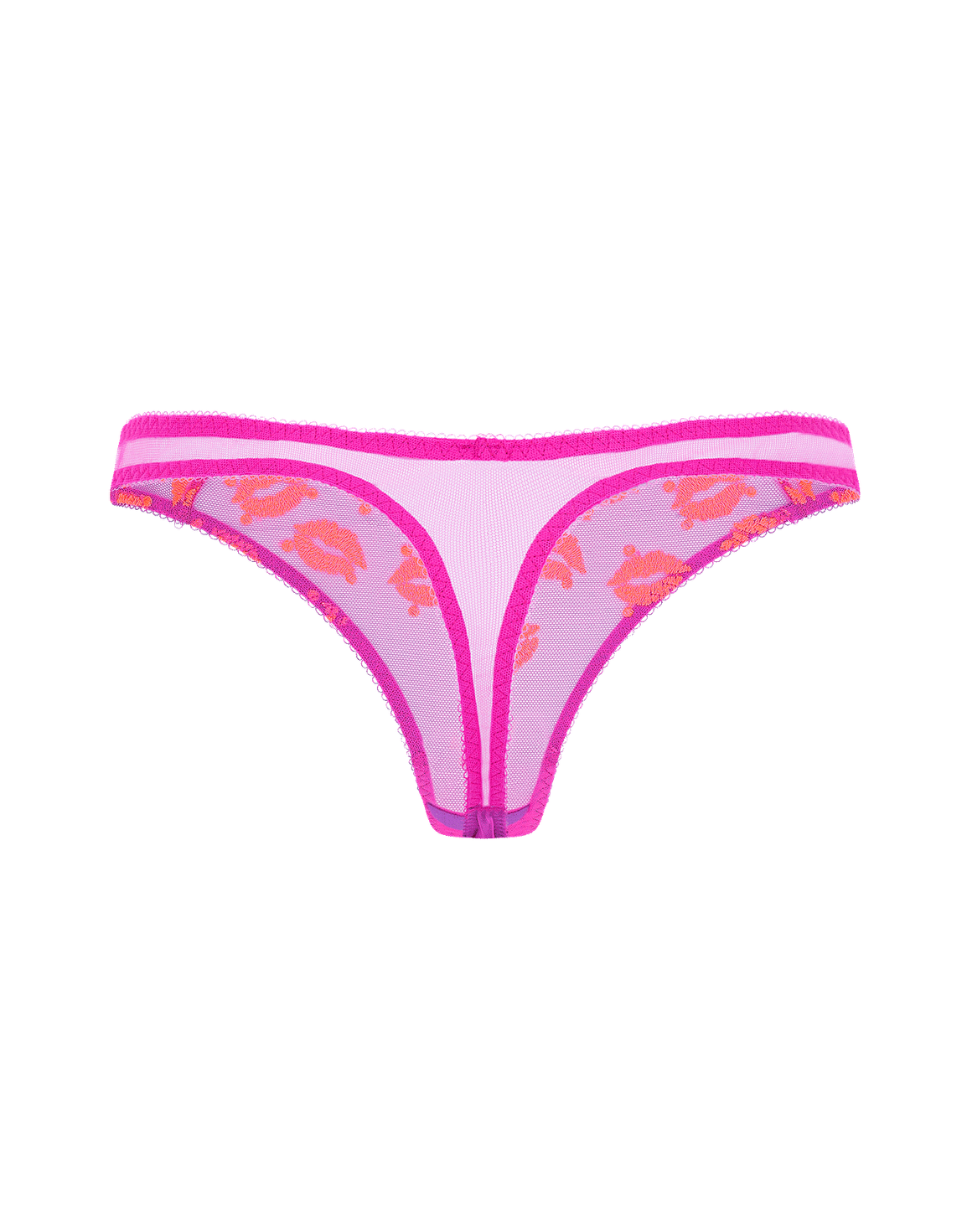 Ottiliee Thong Magenta/Neon Orange | Agent Provocateur