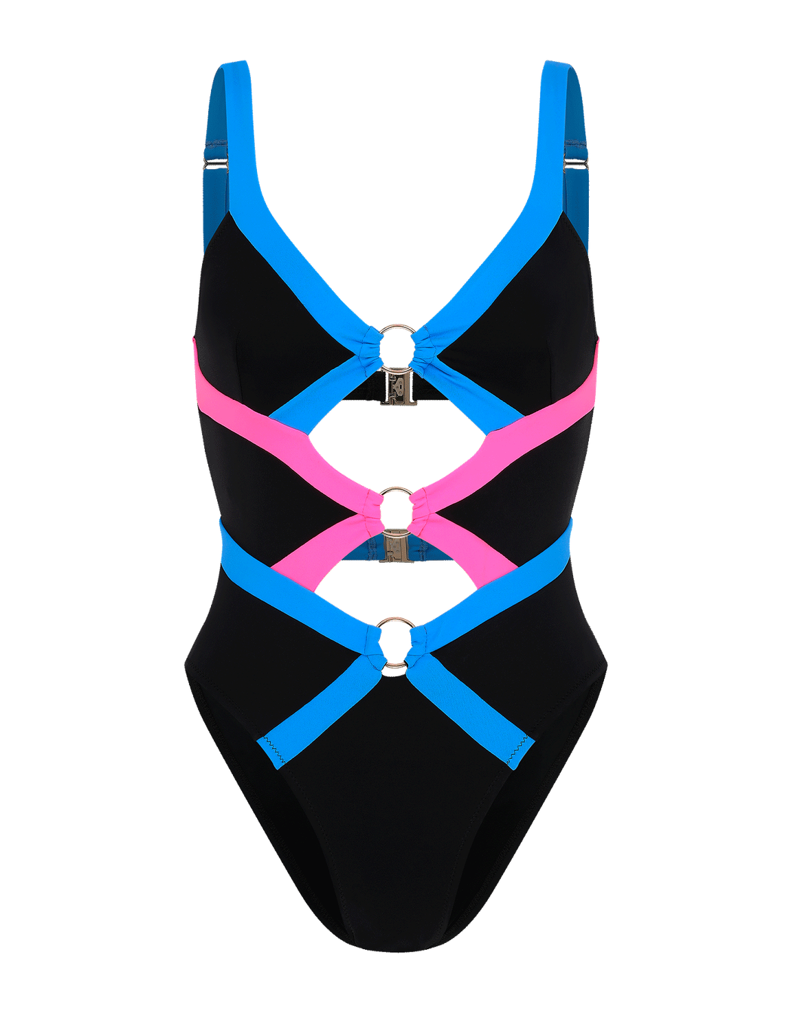 Imizia Swimsuit Black/Blue/Pink | Agent Provocateur