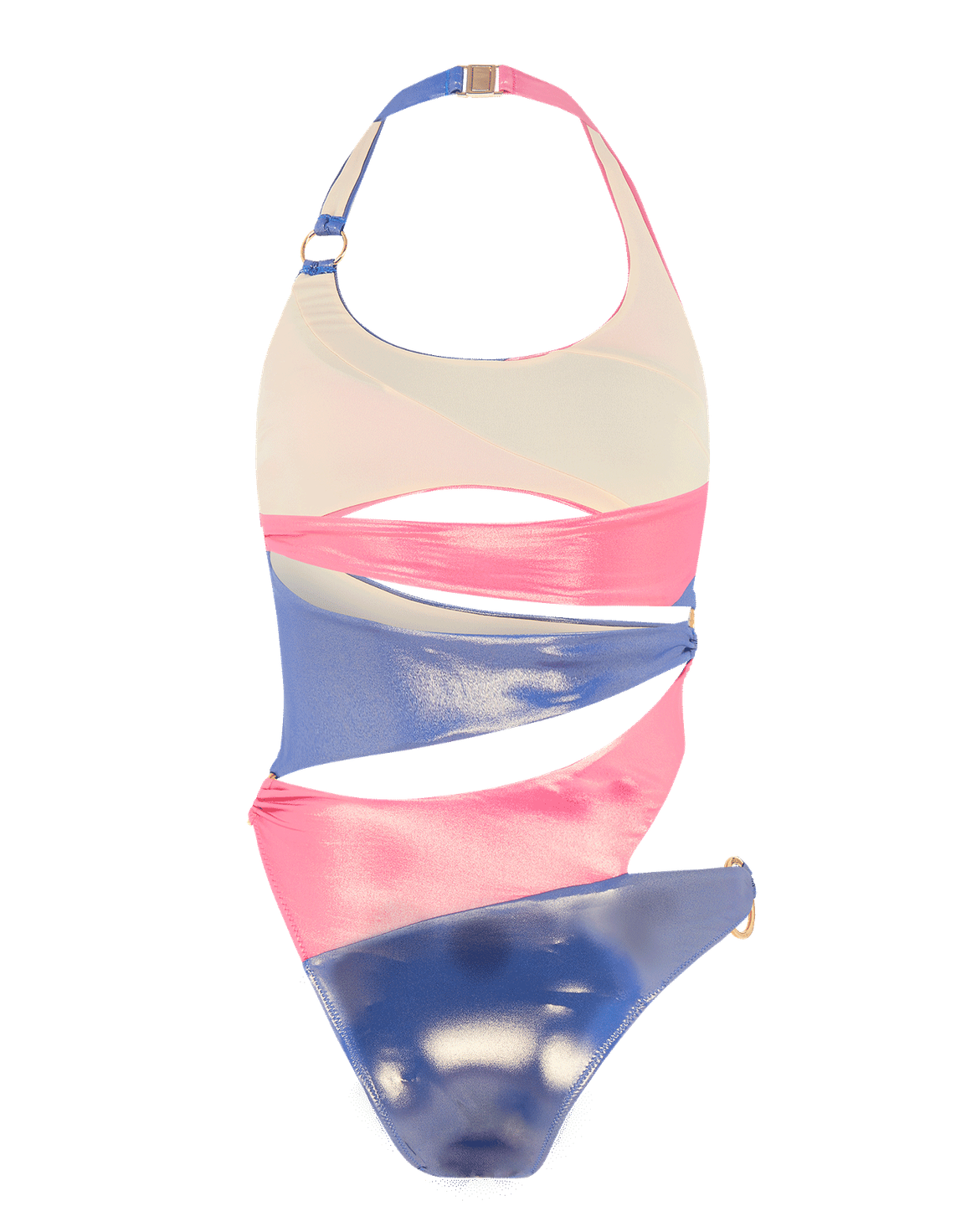 Jayla Swimsuit Pink/Blue | Agent Provocateur