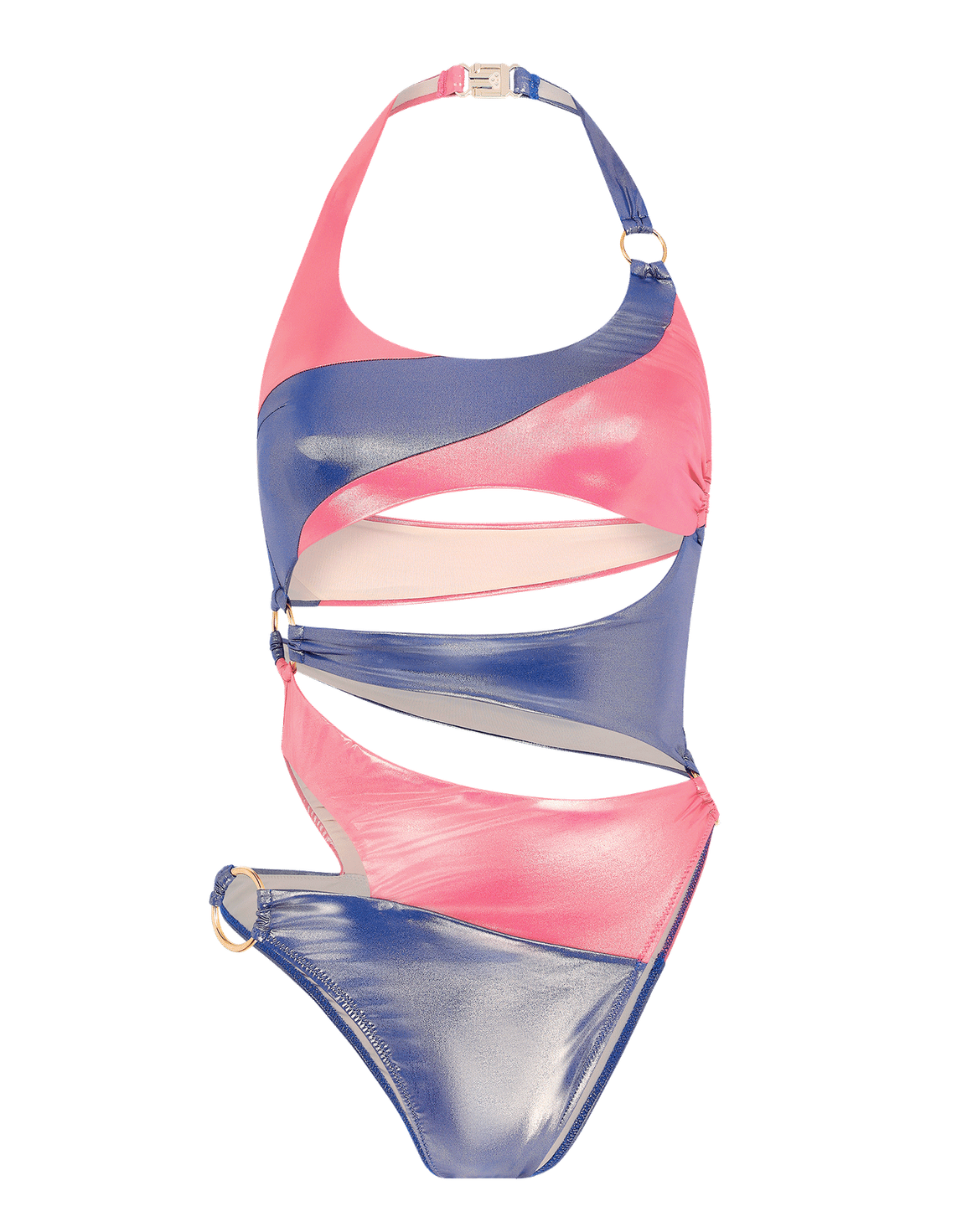 Jayla Swimsuit Pink/Blue | Agent Provocateur