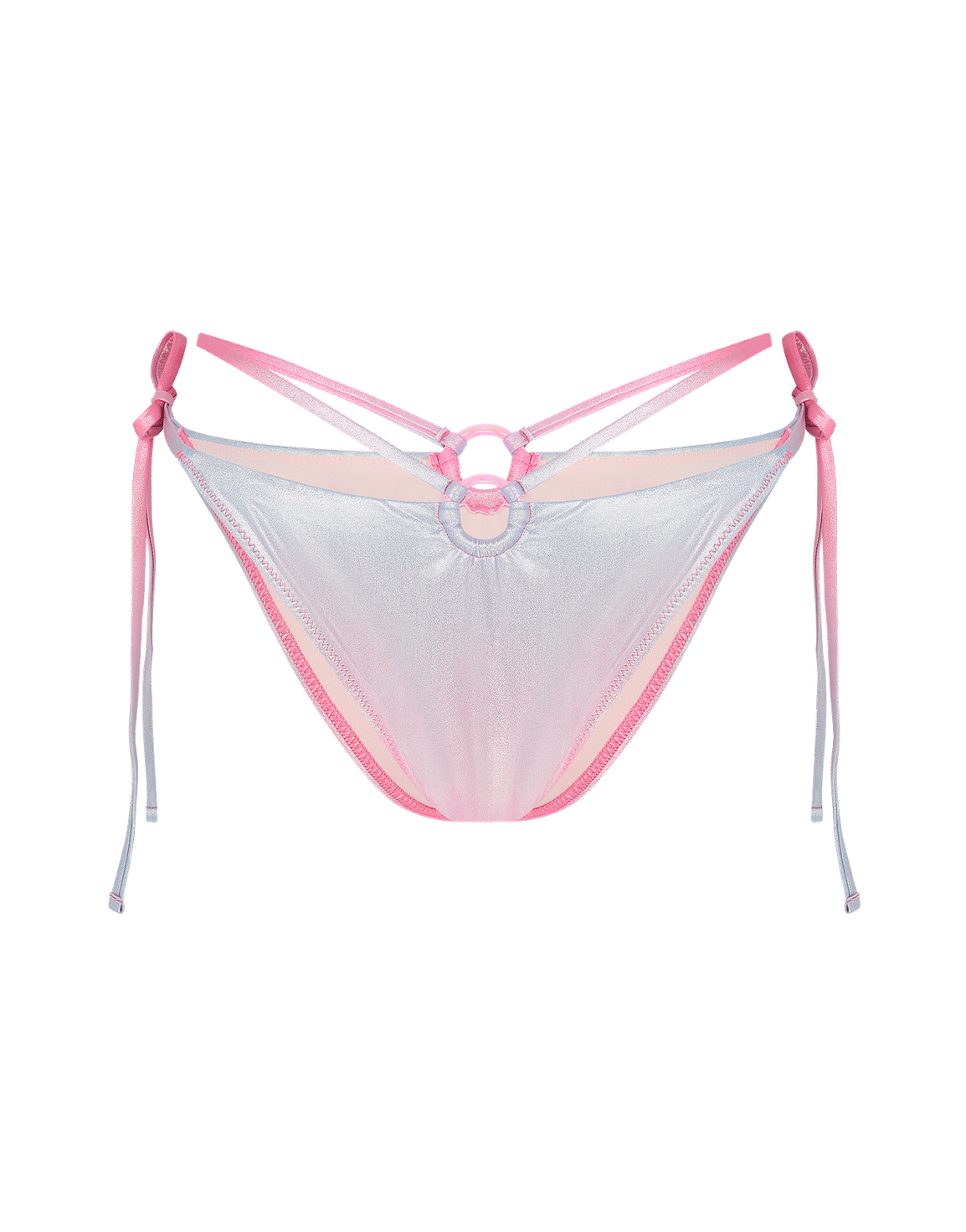 Starlie Bikini Bottom Pink/Blue | Agent Provocateur