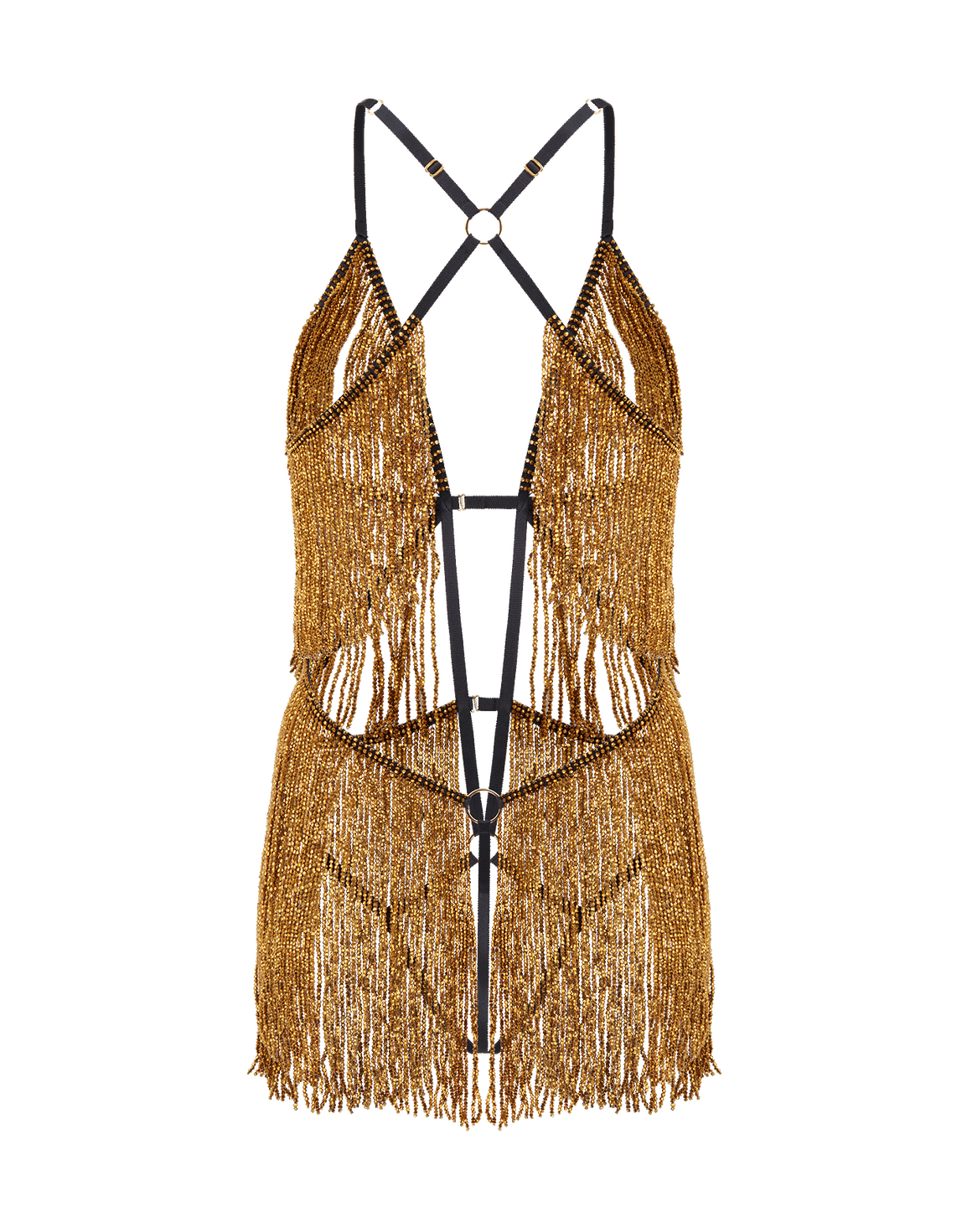 Anniah Playsuit Gold | Agent Provocateur