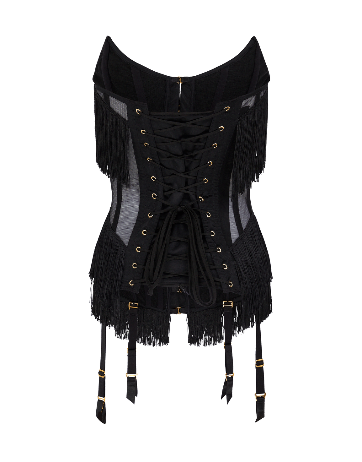 Drew Corset Top Black | Agent Provocateur