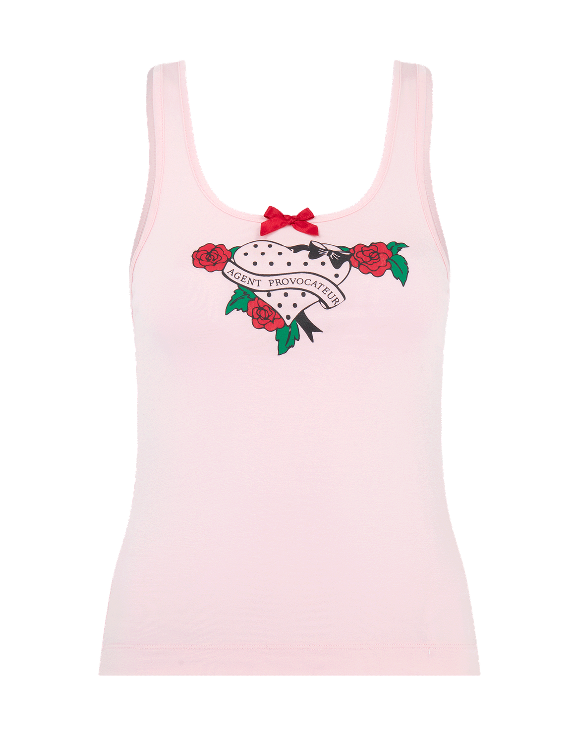 Forever Pyjama Vest Top Baby Pink | Agent Provocateur