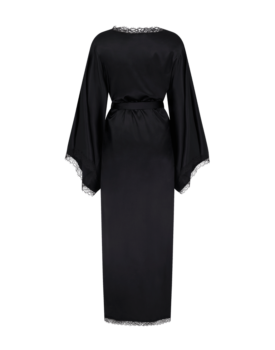 Gisele Long Kimono Black | Agent Provocateur