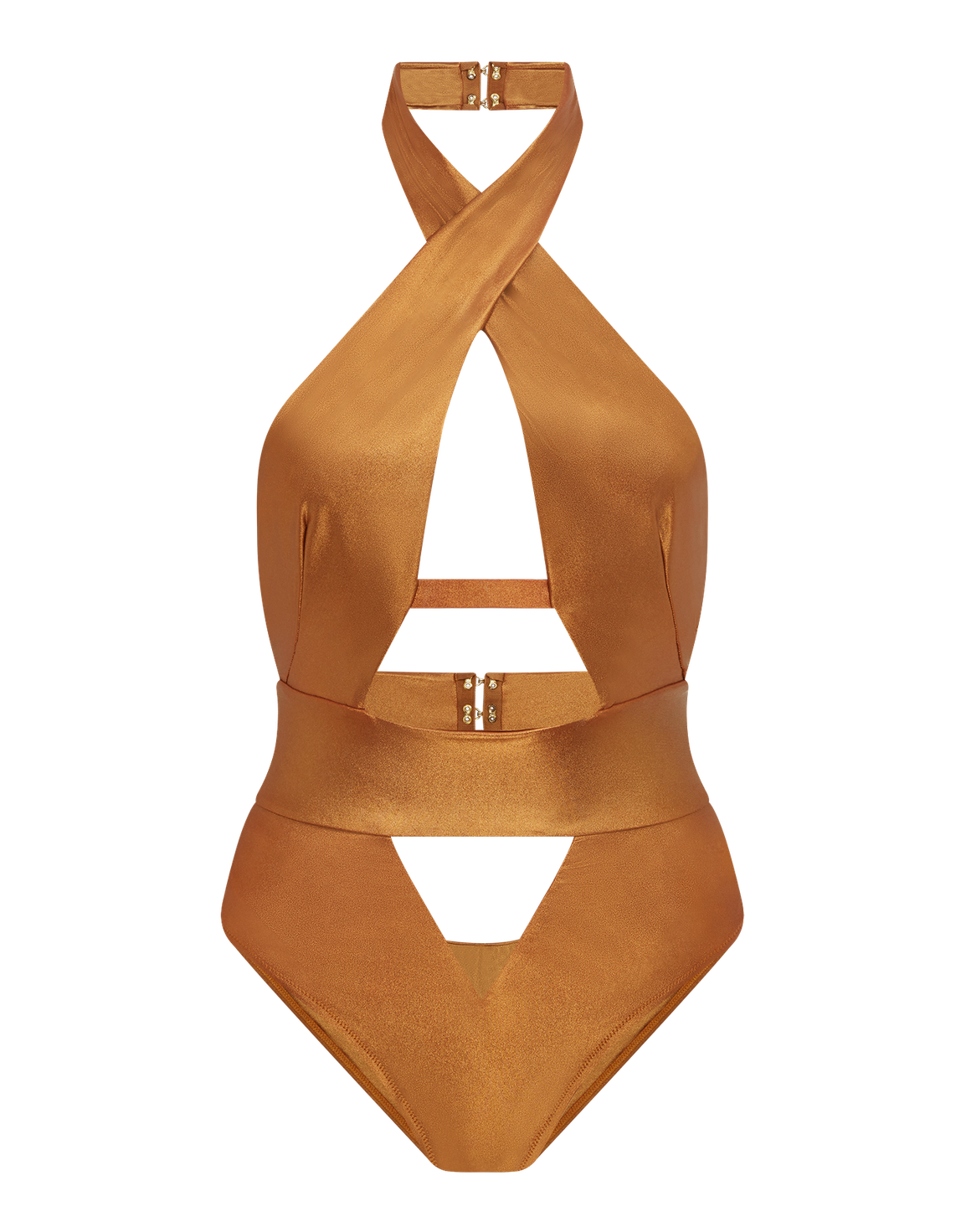 Anja Swimsuit Gold | Agent Provocateur