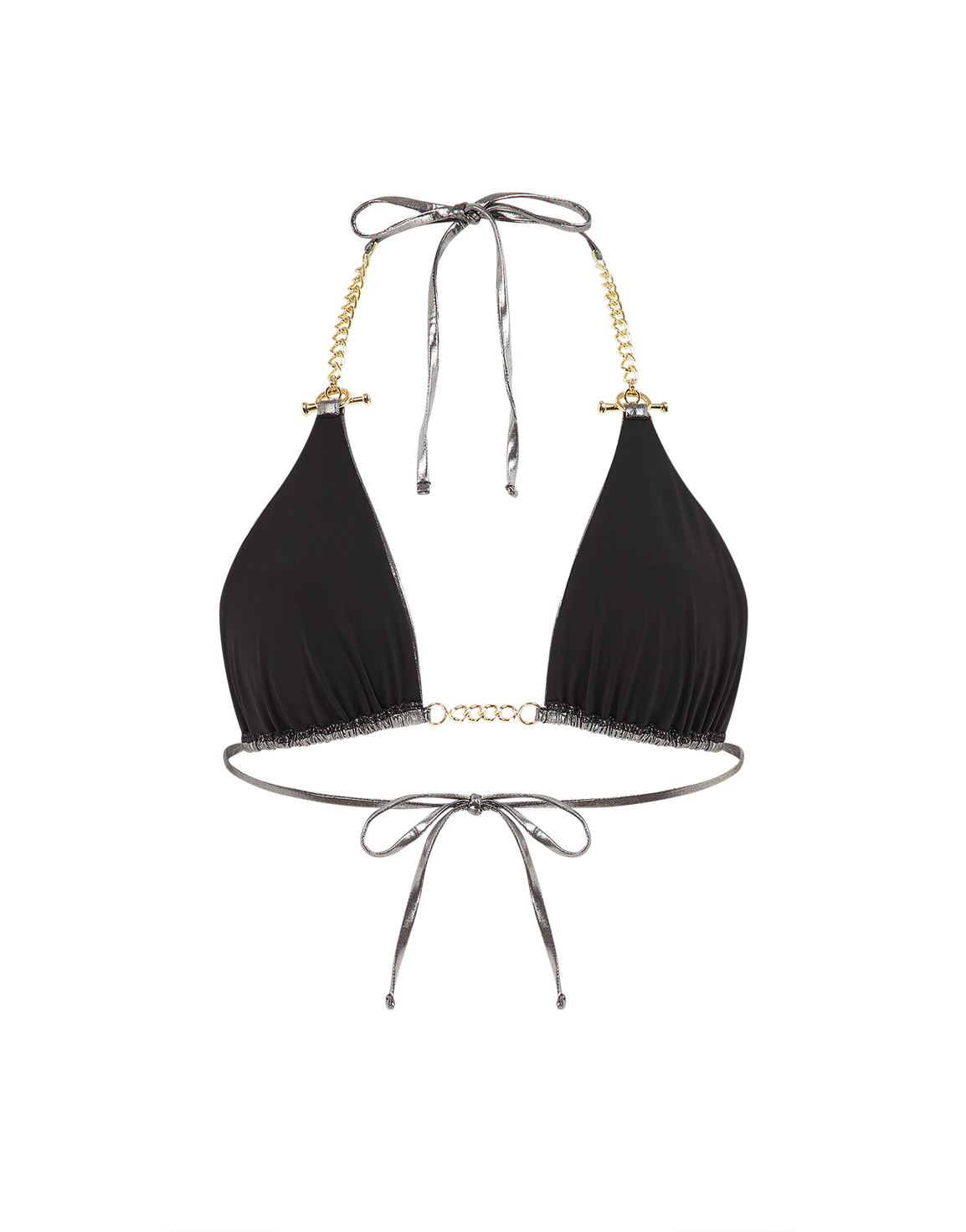 Antronella Bikini Top Silver/Gold | Agent Provocateur