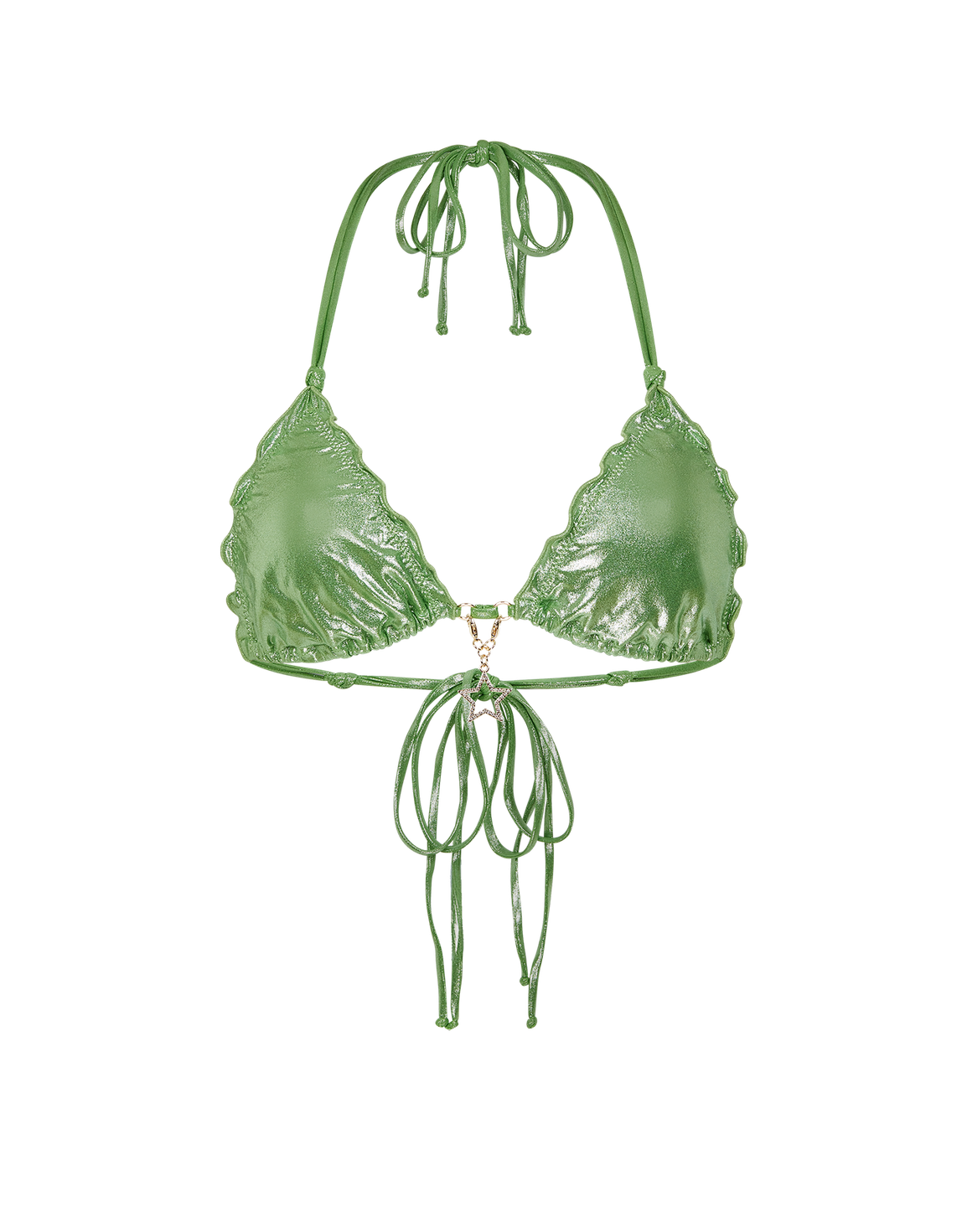 Berry Bikini Top Khaki | Agent Provocateur