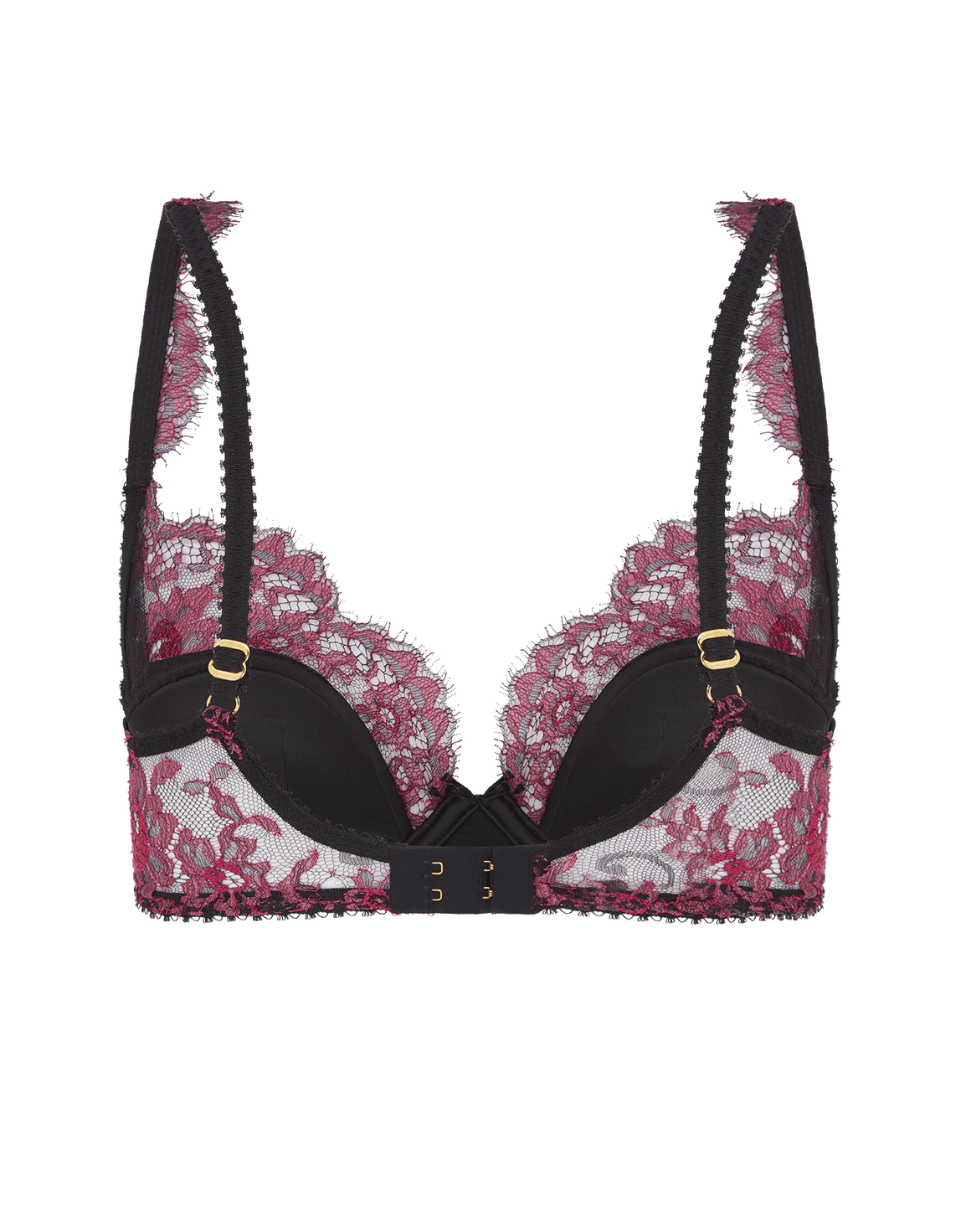 Carline Plunge Underwired Bra Pink | Agent Provocateur
