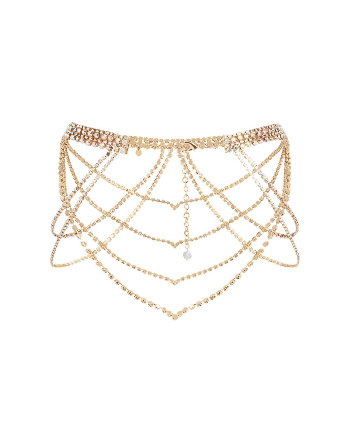 Carllina Belt Iridescent/Gold | Agent Provocateur