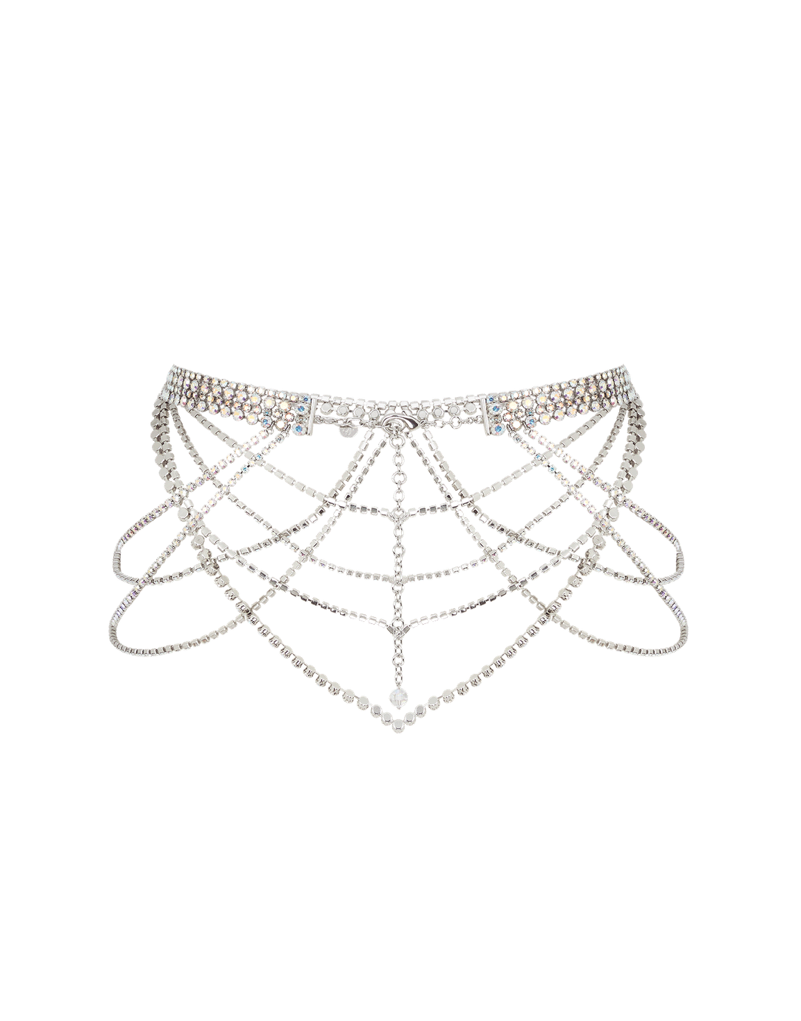 Carllina Belt Irridescent/Silver | Agent Provocateur