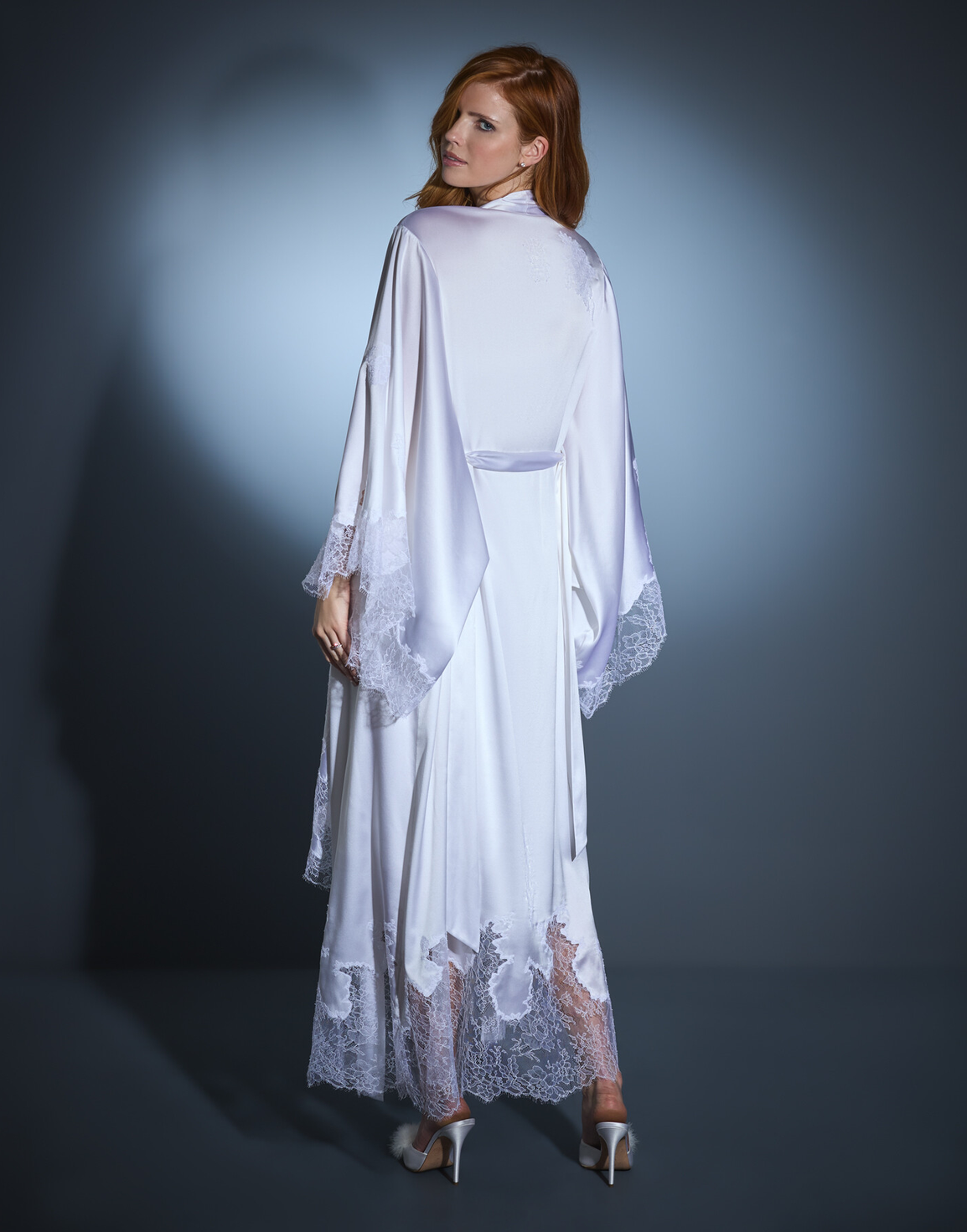 Christi Long Kimono White | Agent Provocateur