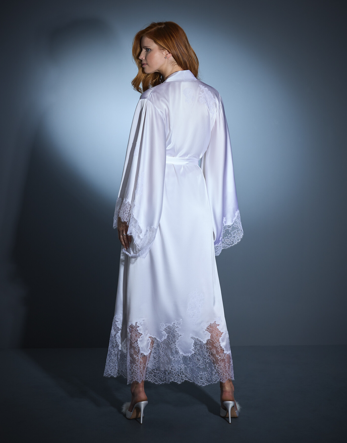 Christi Long Kimono White | Agent Provocateur