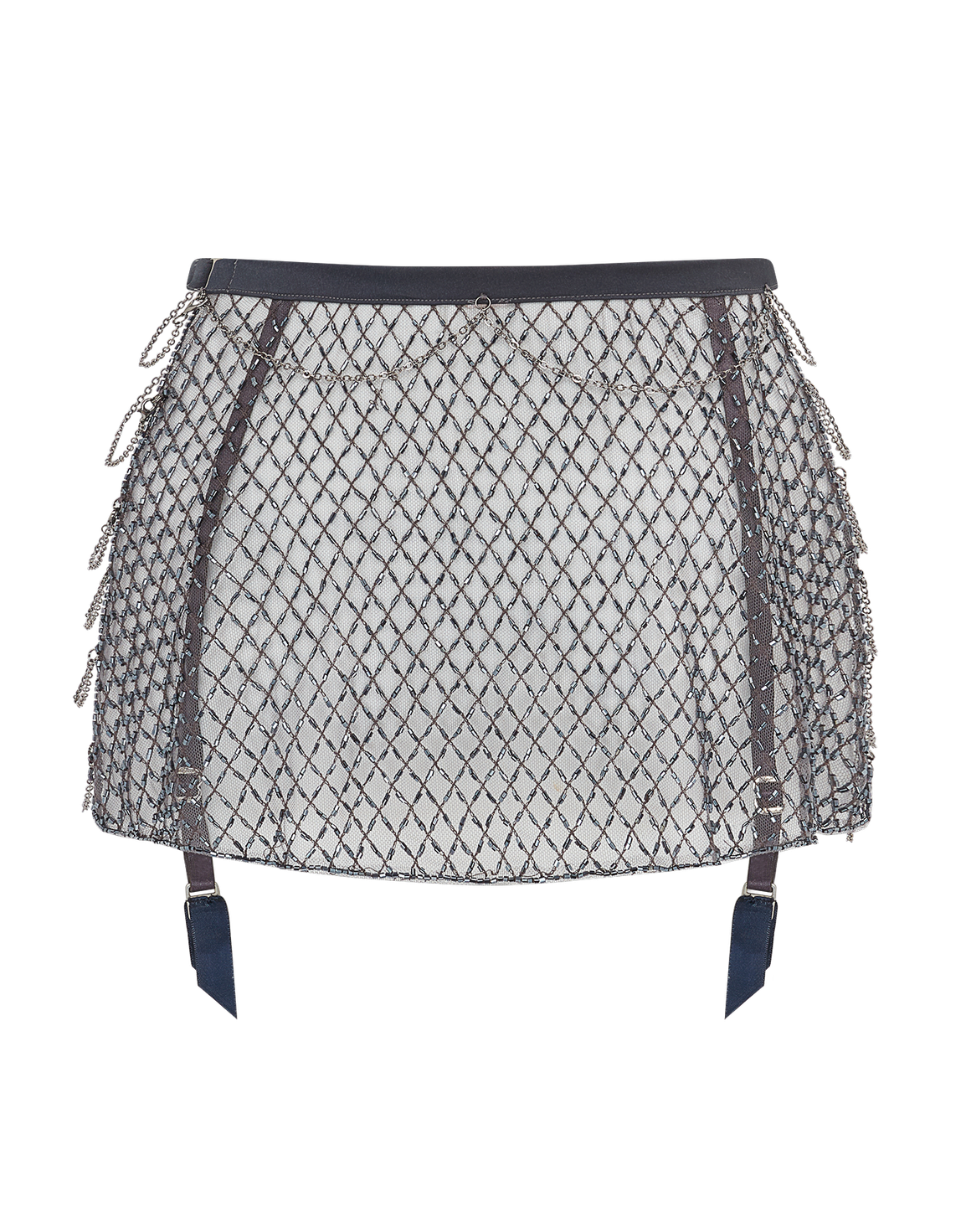 Chrystelle Suspender Silver | Agent Provocateur