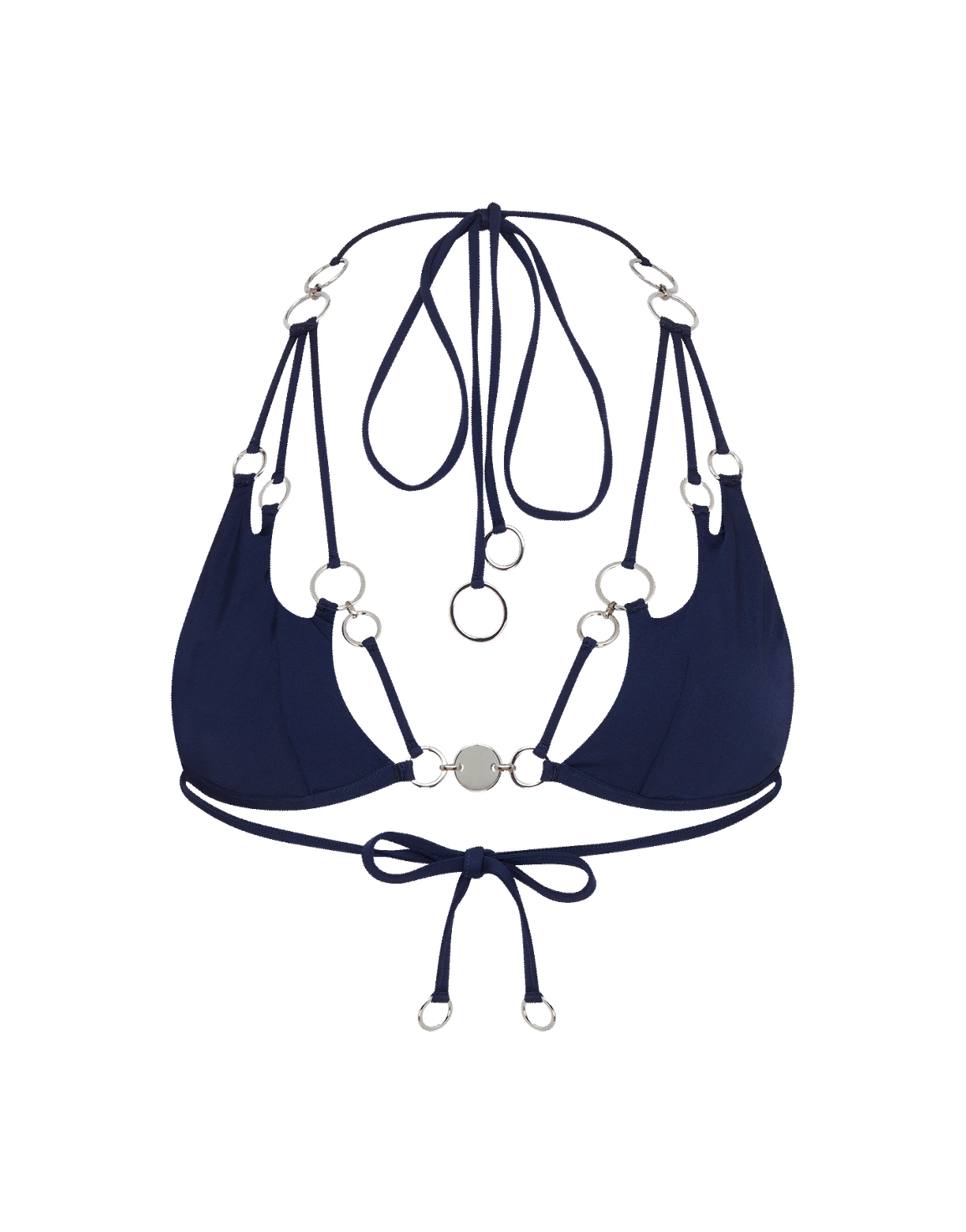 Davine Bikini Top Navy/Silver | Agent Provocateur