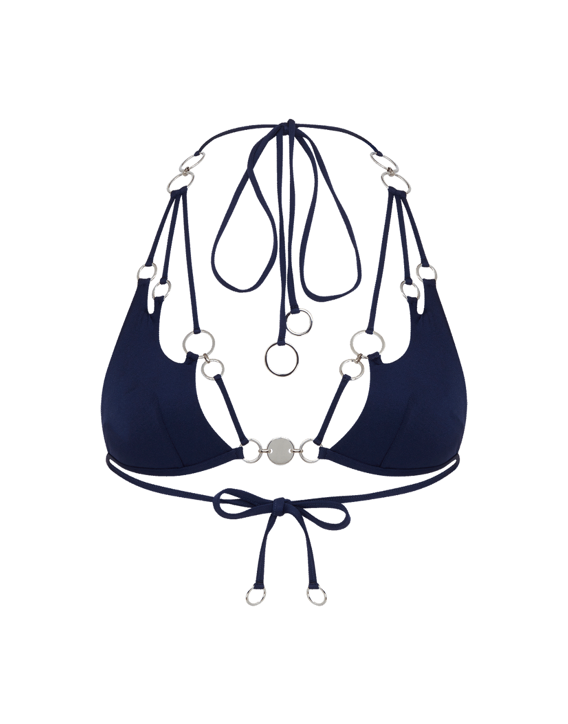 Davine Bikini Top Navy/Silver | Agent Provocateur